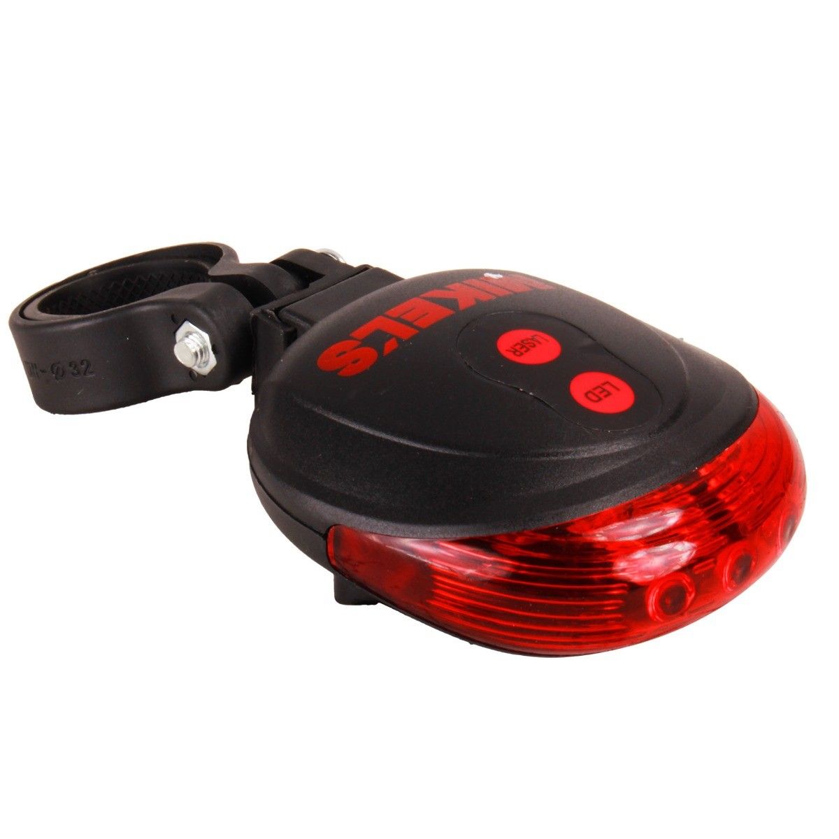 MIKELS LTB-LG Linterna trasera con láser guía para bicicleta - Imagen 3