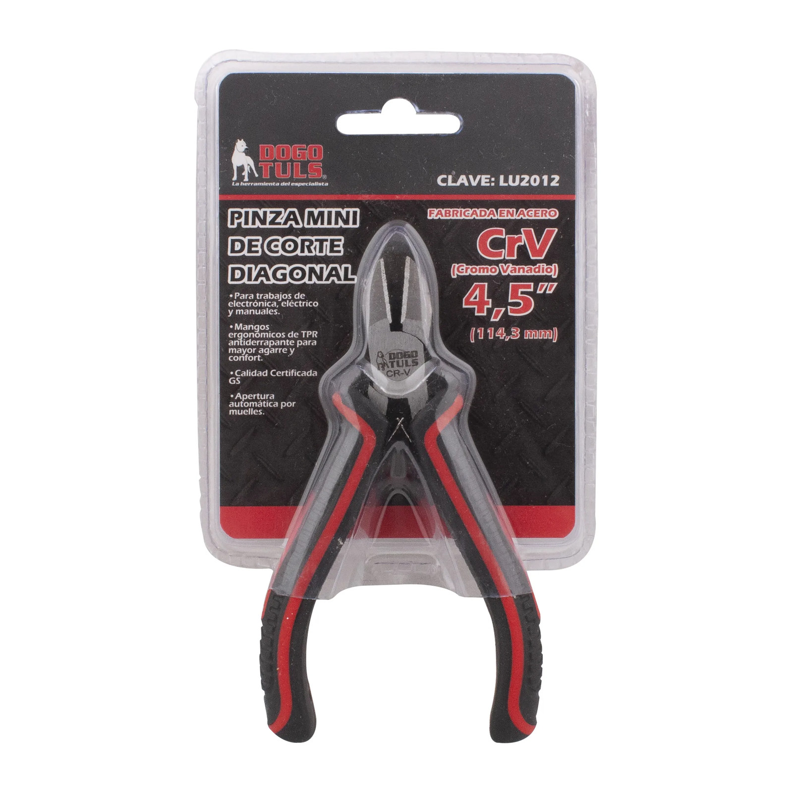 PINZA DE CORTE DIAGONAL MINI CR-V 4,5" - Imagen 4