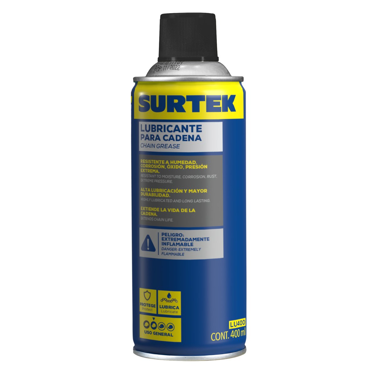 Lubricante para cadena 400 ml Surtek - Imagen 2