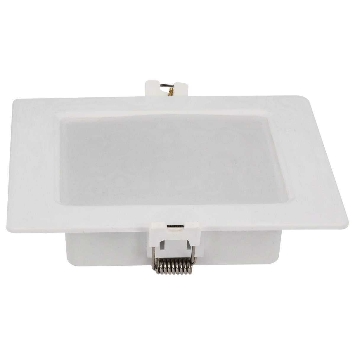 Luminario de LED empotrable cuadrado 6 W, luz de día Surtek