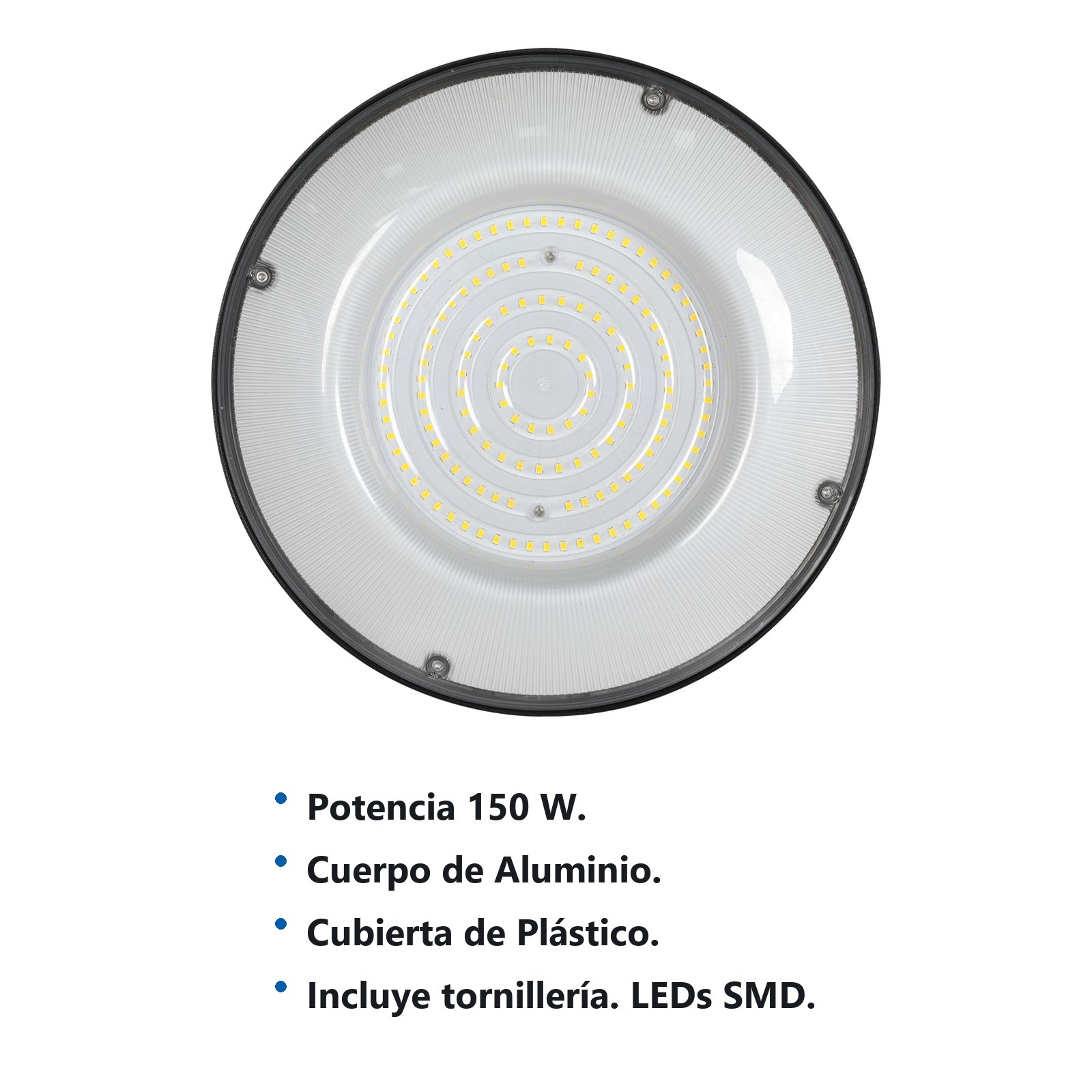 Luminario LED High Bay para bodega, 150 W, luz fría Surtek - Imagen 2