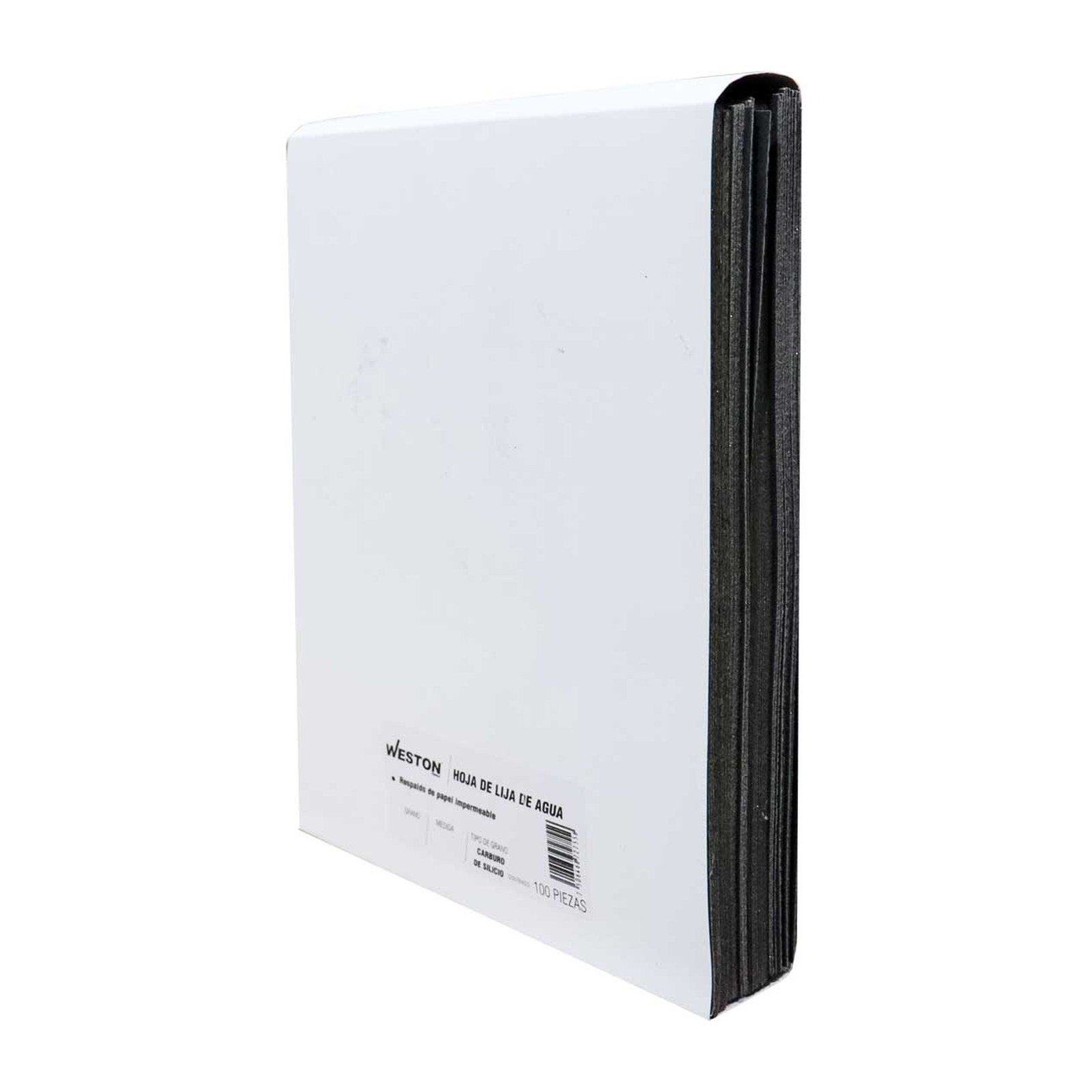 HOJA DE LIJA DE AGUA CARBURO SILICIO 9" x 11" G500 (Precio x pieza - Empaque c/100 pzas) - Imagen 2