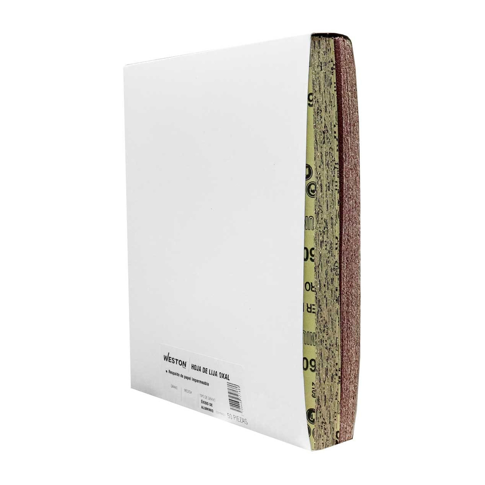HOJA DE LIJA OXAL ESMERIL 9" x 11" G80 (Precio x pieza - Empaque c/50 pzas) - Imagen 2