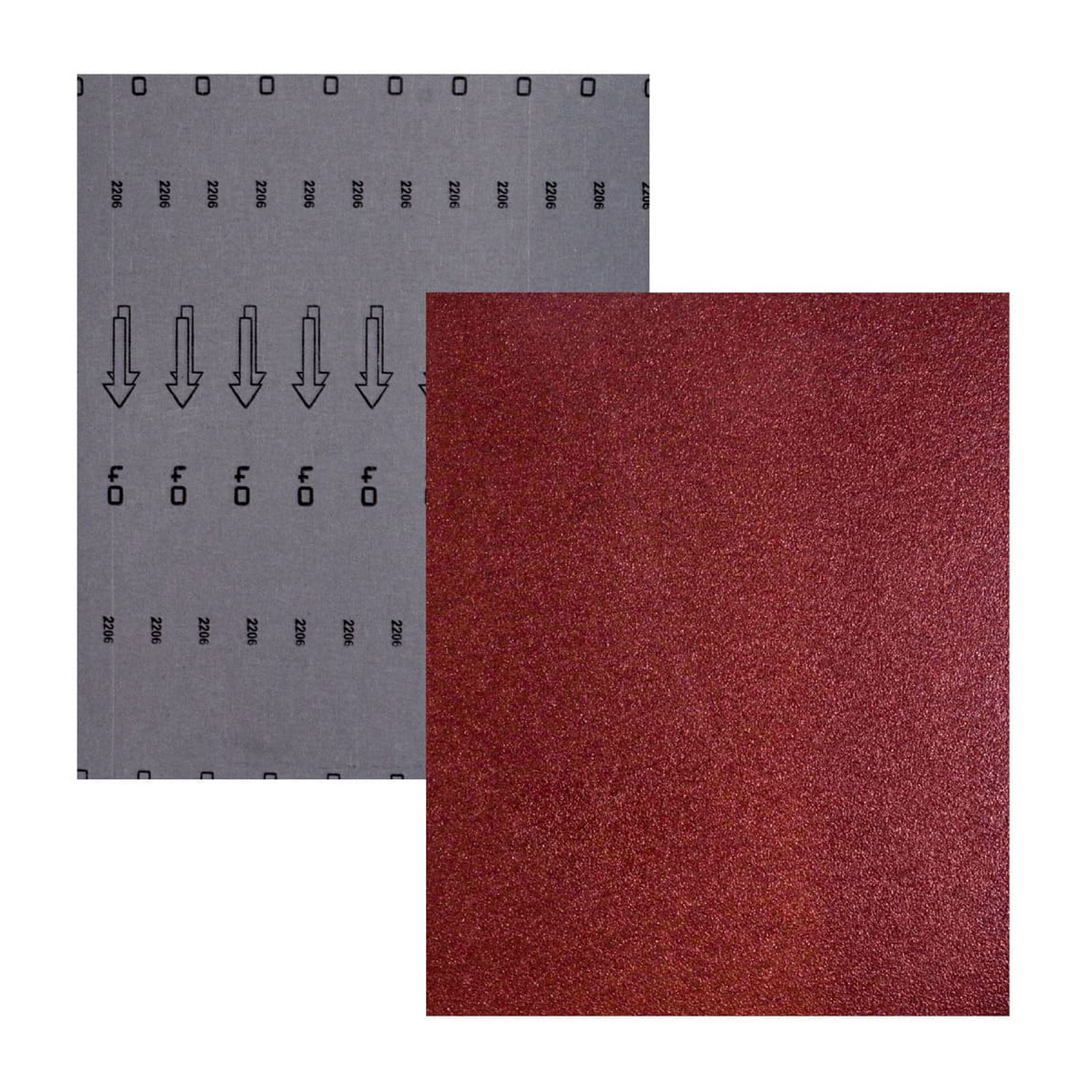 Hoja de Lija con Respaldo de Tela Óxido de Aluminio 9" x 11" Grano 40 Weston