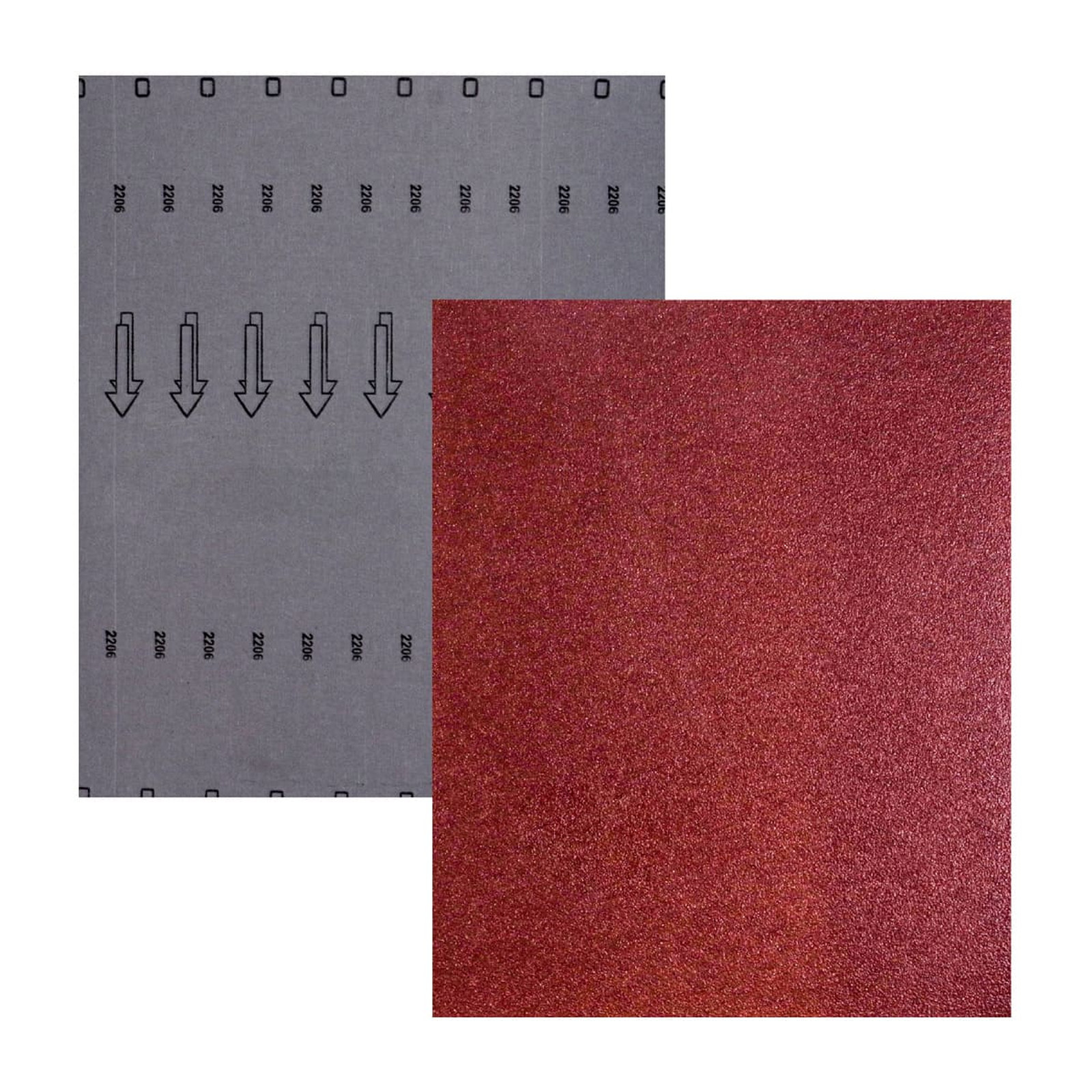 Hoja de Lija con Respaldo de Tela Óxido de Aluminio 9" x 11" Grano 220 Weston
