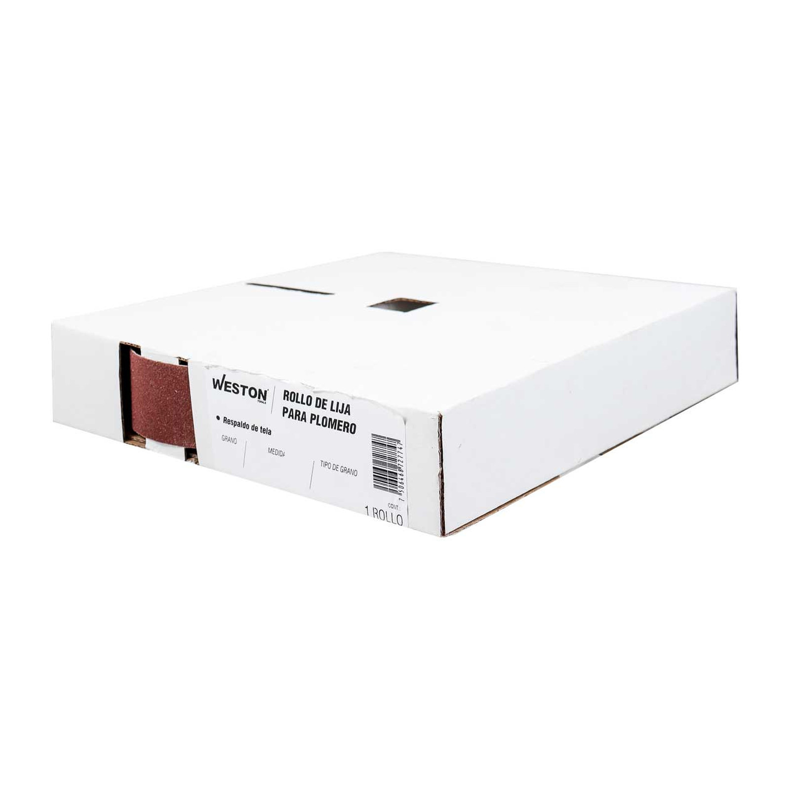 ROLLO DE LIJA P/PLOMERIA AO 1" X 50YD G120 - Imagen 2