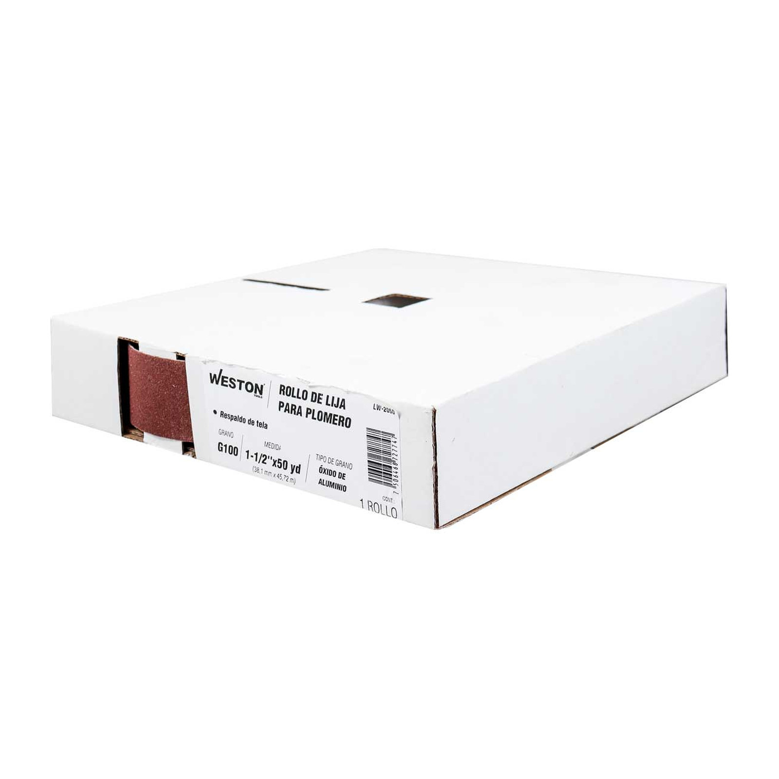 ROLLO DE LIJA P/PLOMERIA AO 1-1/2" X 50YD G100 - Imagen 3