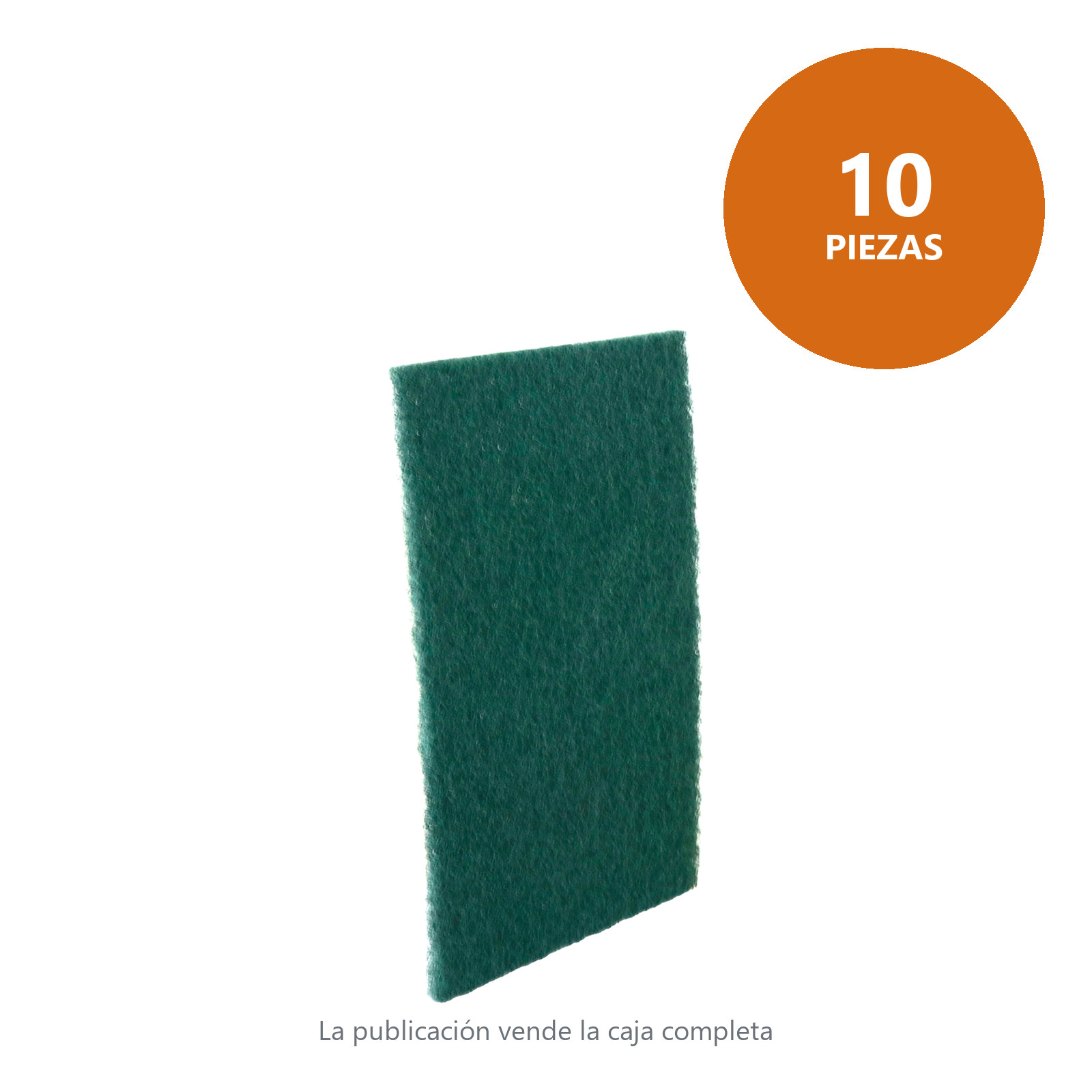 ALMOHADILLA DE FIBRA VERDE OSCURO (MUY FINO) 6"x9" (PRECIO X PIEZA - BOLSA C/10) - Imagen 4
