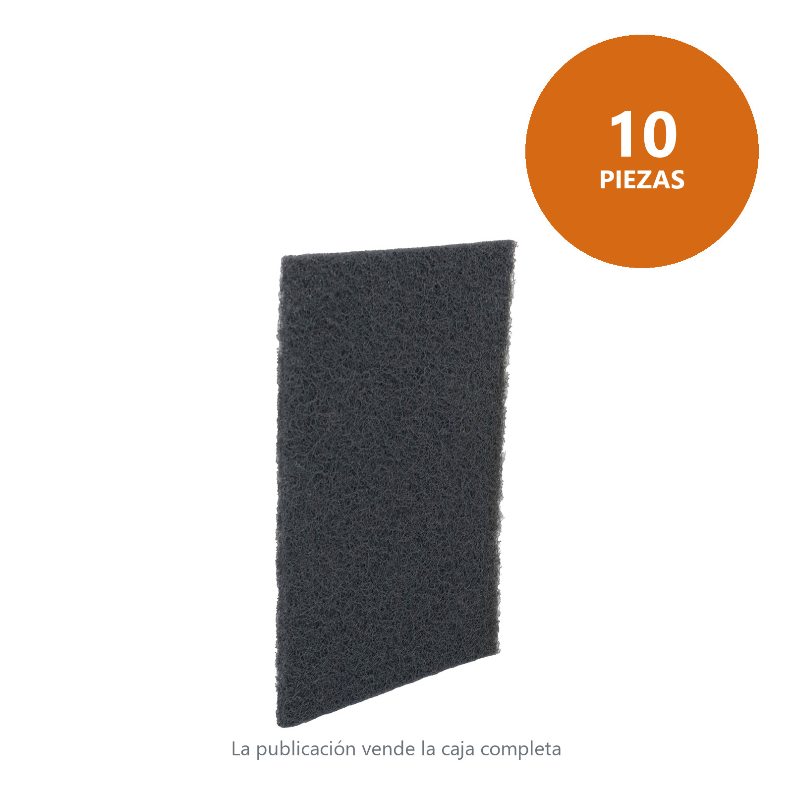 ALMOHADILLA DE FIBRA PRO GRIS (SIC-SF G1200) 6" X 9" (Precio x Pieza - Bolsa c/10 pzs) - Imagen 4