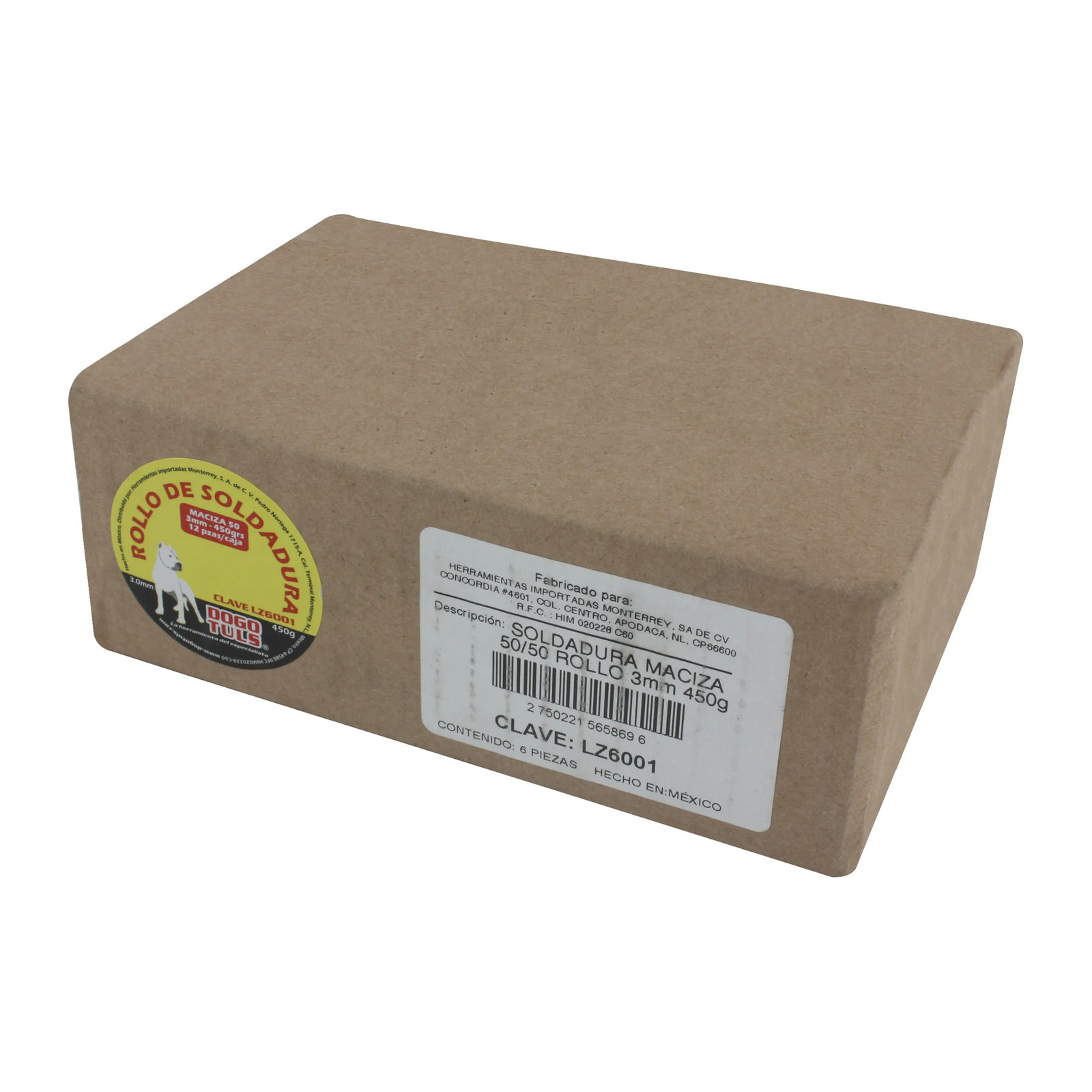 Soldadura Maciza 50/50 Rollo 3 mm 450 g - Imagen 3