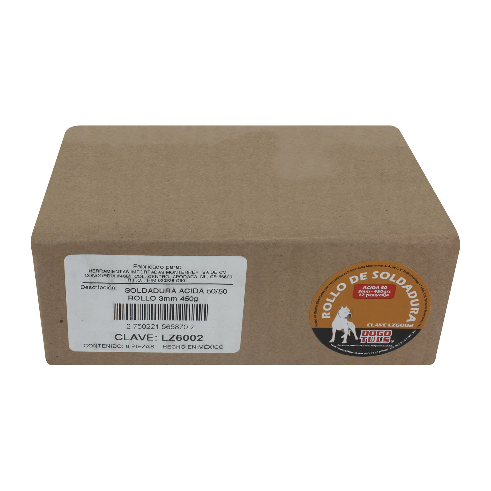 Soldadura Ácida 50/50 Rollo 3 mm 450 g - Imagen 2