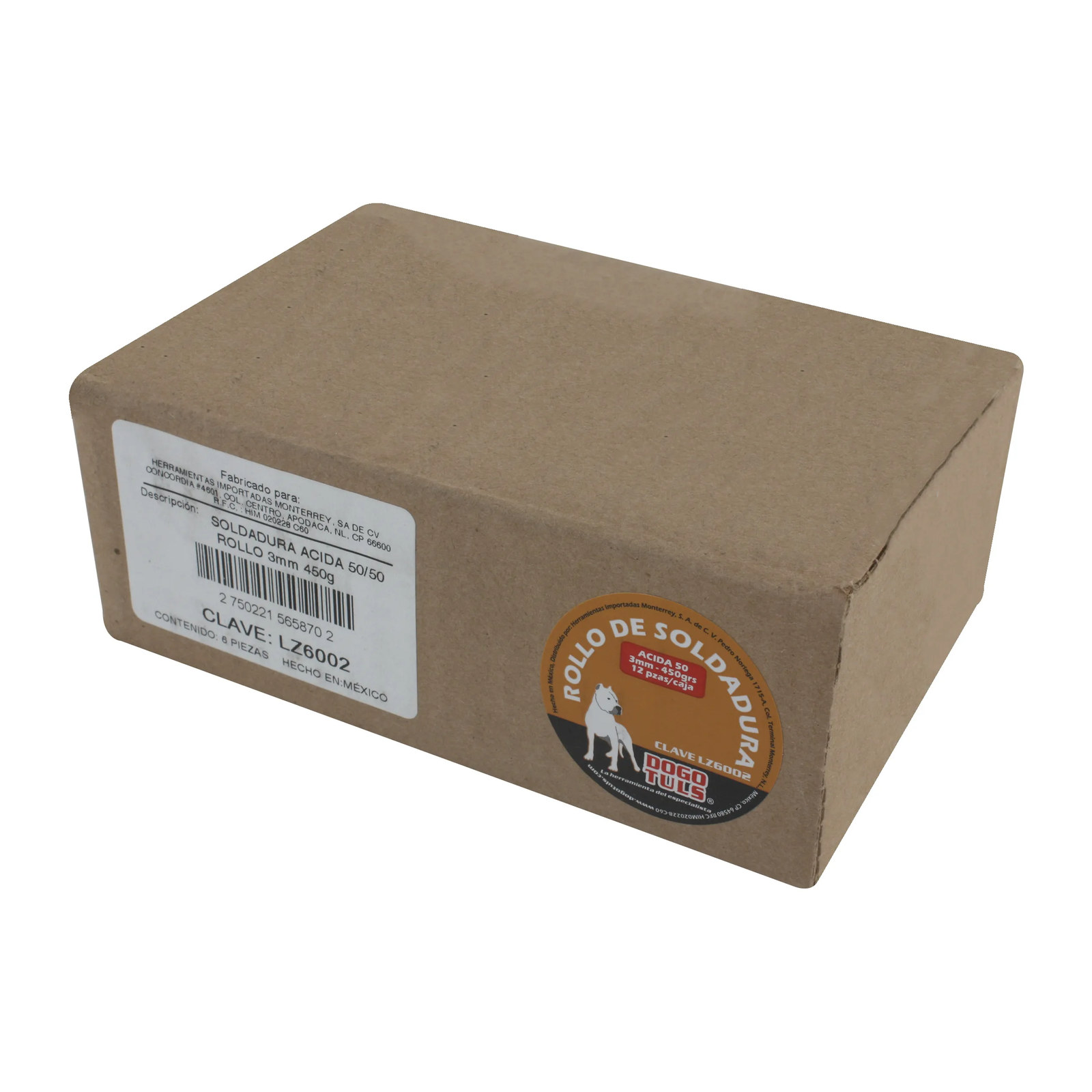 Soldadura Ácida 50/50 Rollo 3 mm 450 g - Imagen 3