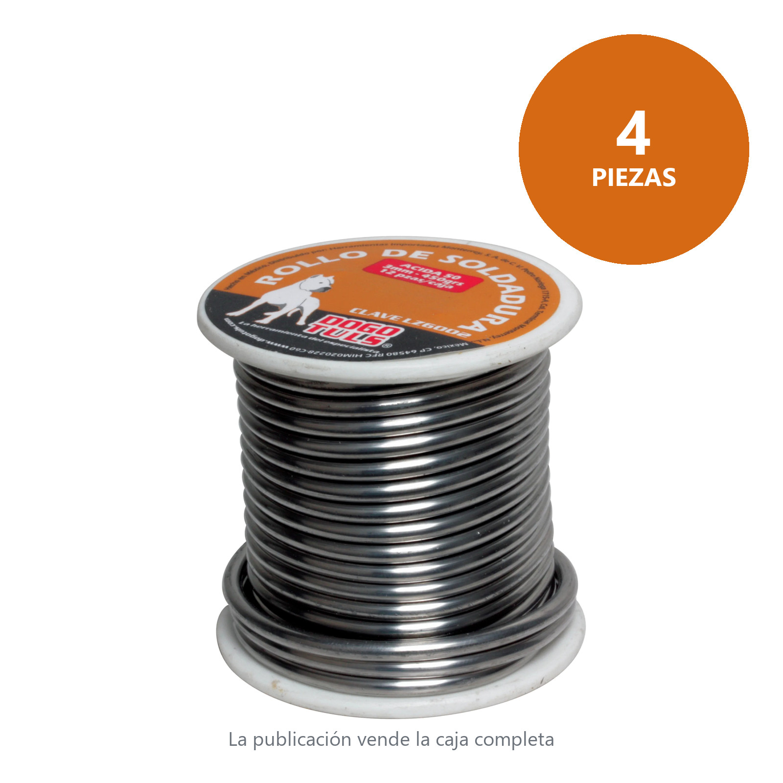 Soldadura Ácida 50/50 Rollo 3 mm 450 g - Imagen 4