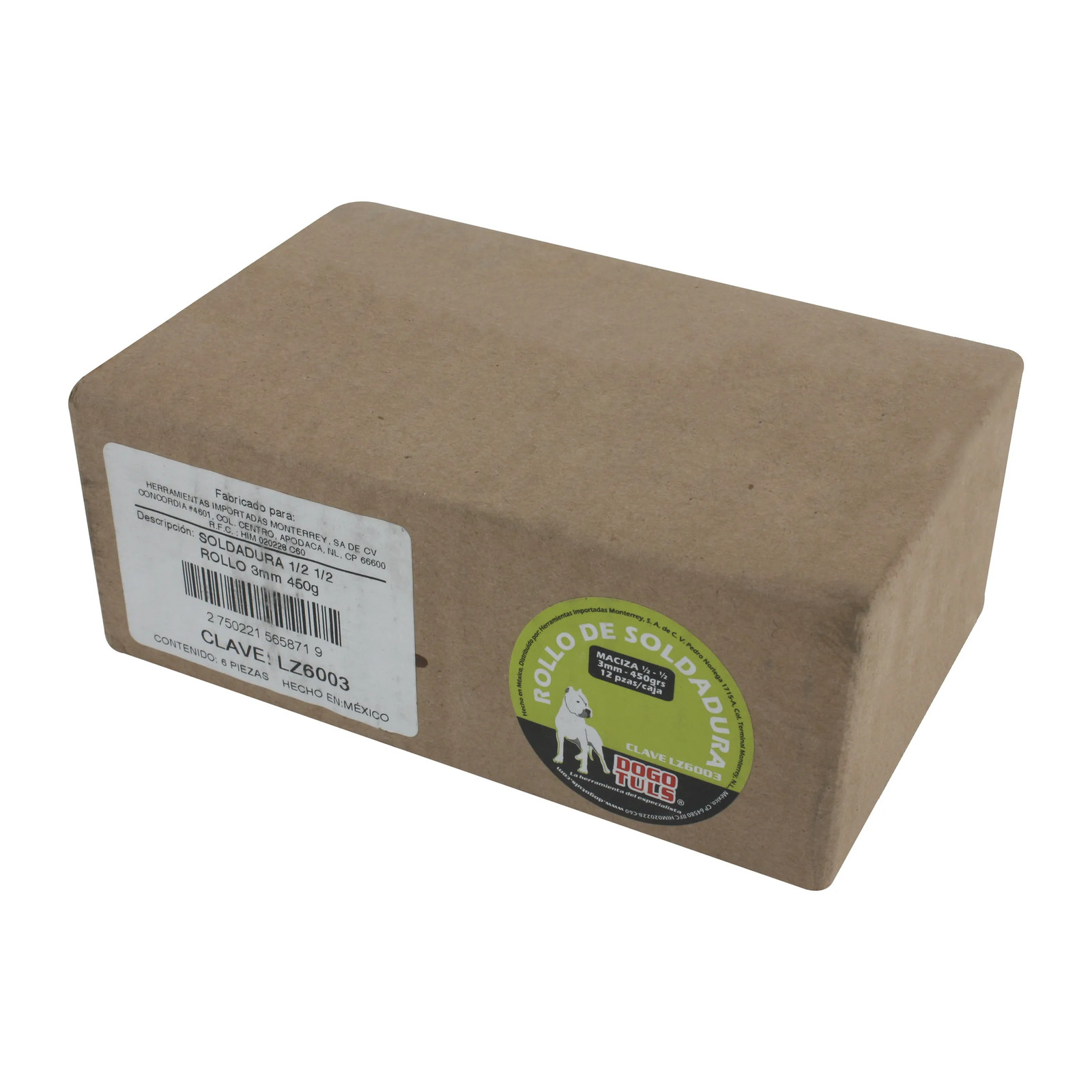 Soldadura 1/2 1/2 Rollo 3 mm 450 g - Imagen 3