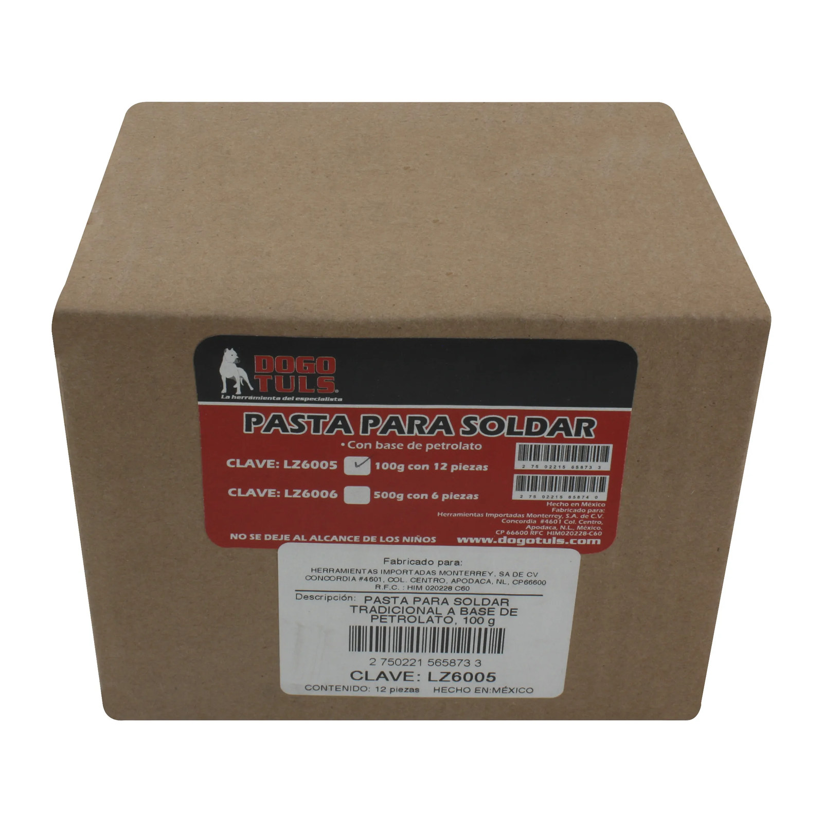 Pasta para Soldar Tradicional Petrolato 100 g - Imagen 2