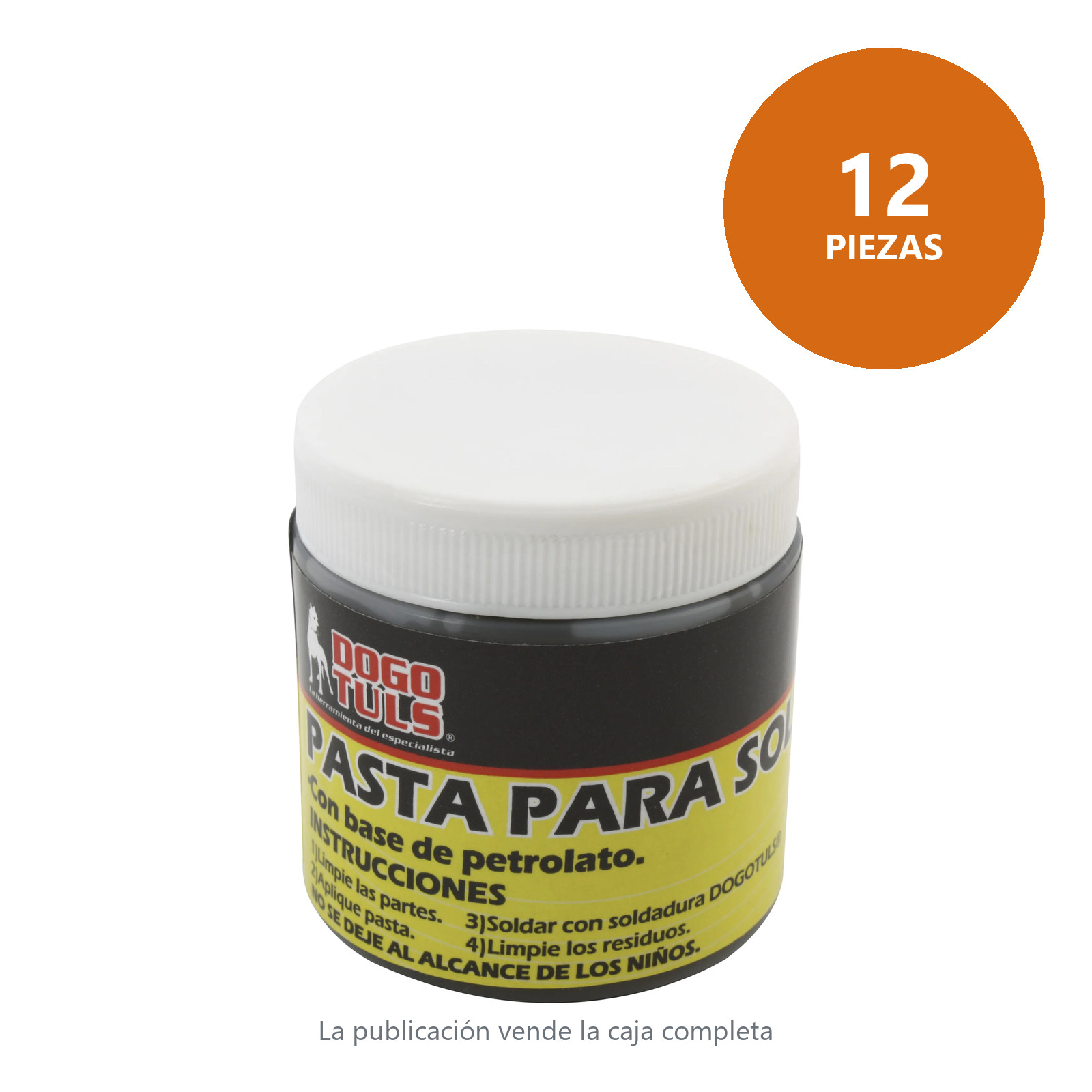 Pasta para Soldar Tradicional Petrolato 100 g - Imagen 4