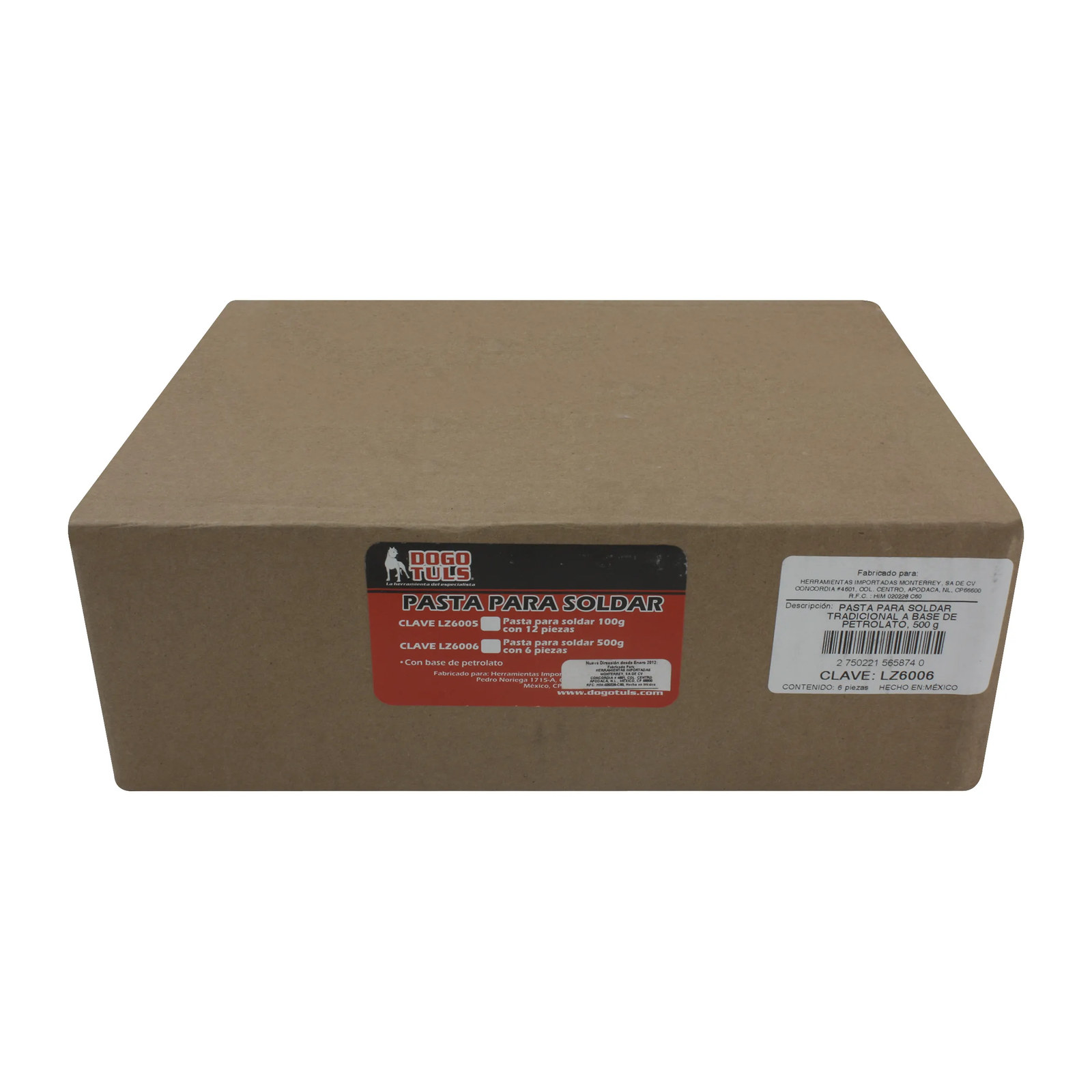 Pasta para Soldar Tradicional Petrolato 500 g - Imagen 2