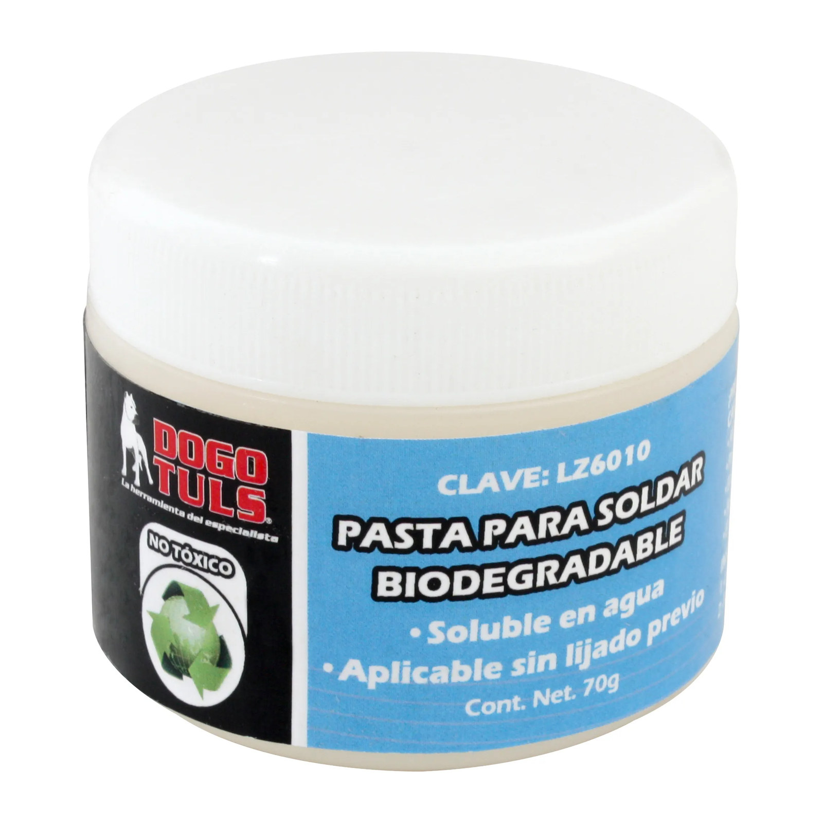 Pasta para Soldar Biodegradable 70 g - Paquete 12 Piezas