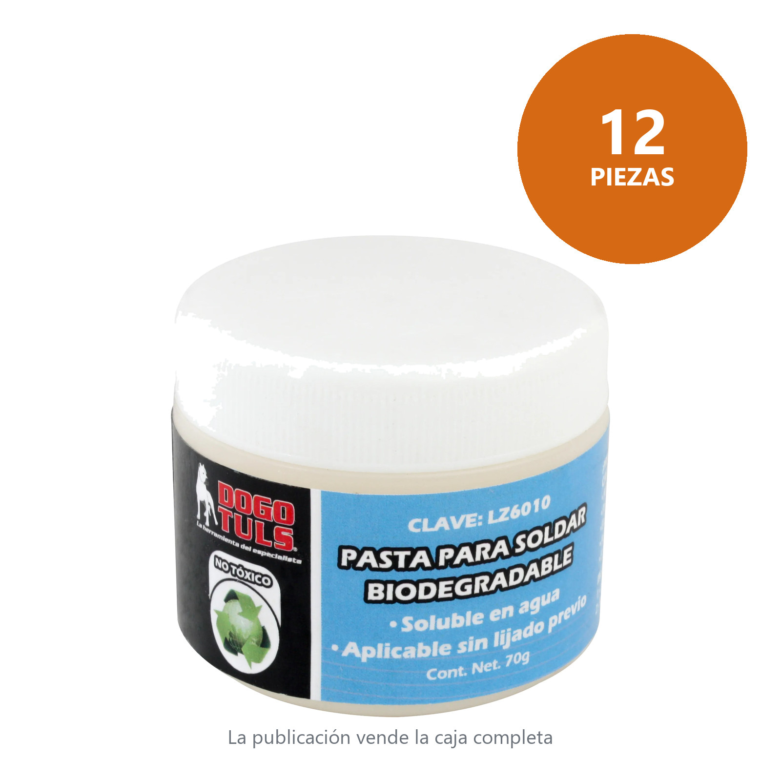 Pasta para Soldar Biodegradable 70 g - Imagen 4