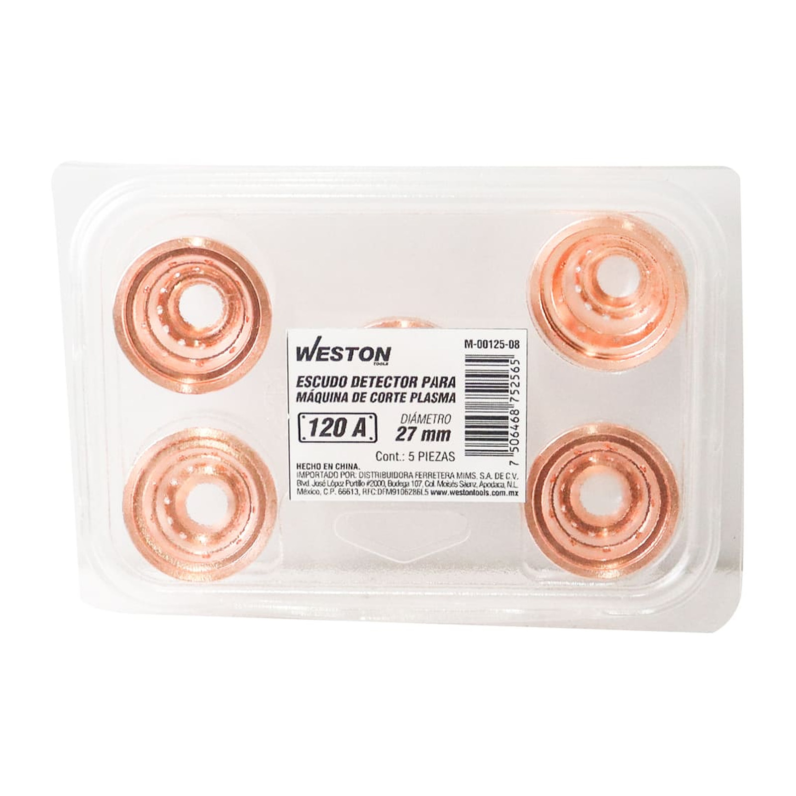 ESCUDO DETECTOR P/MAQUINA D/CORTE PLASMA 120A  (Precio x Pza - Emp c/5 pzs) - Imagen 4