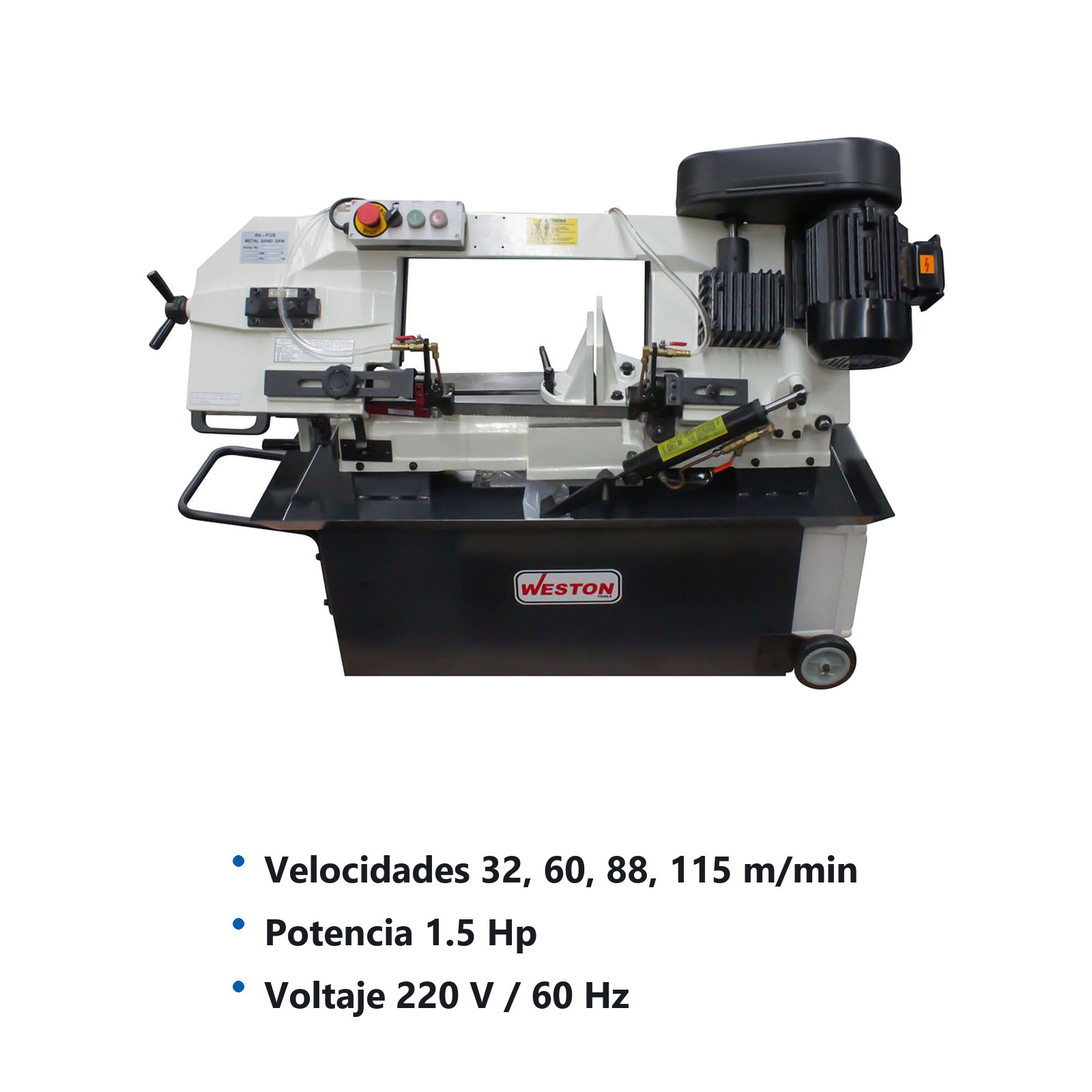 SIERRA DE BANDA 9" x 12" 220V (3PH) - Imagen 4
