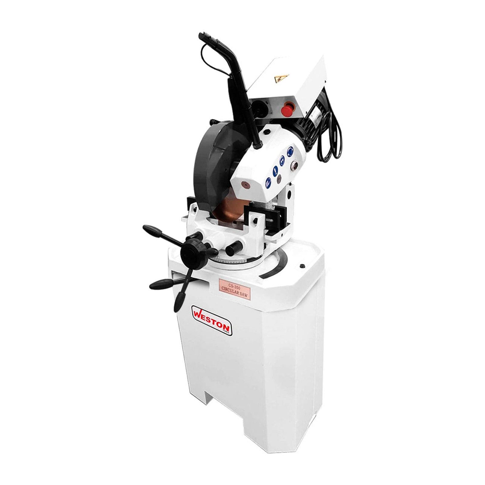 Sierra Tronzadora de Disco 14" Baja RPM 220V Trifásico WESTON