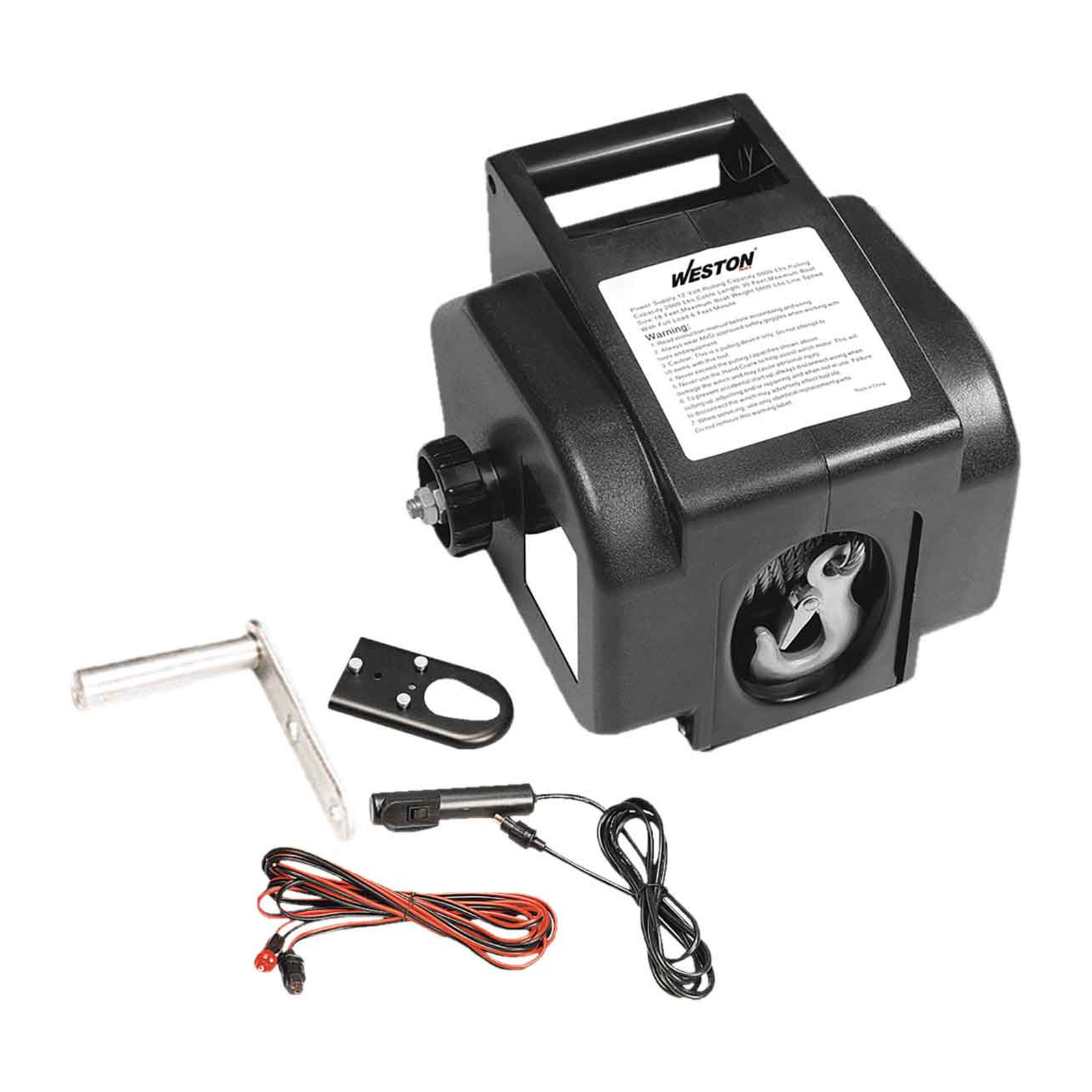 Winch Eléctrico Weston DW3 12V 2000 lbs