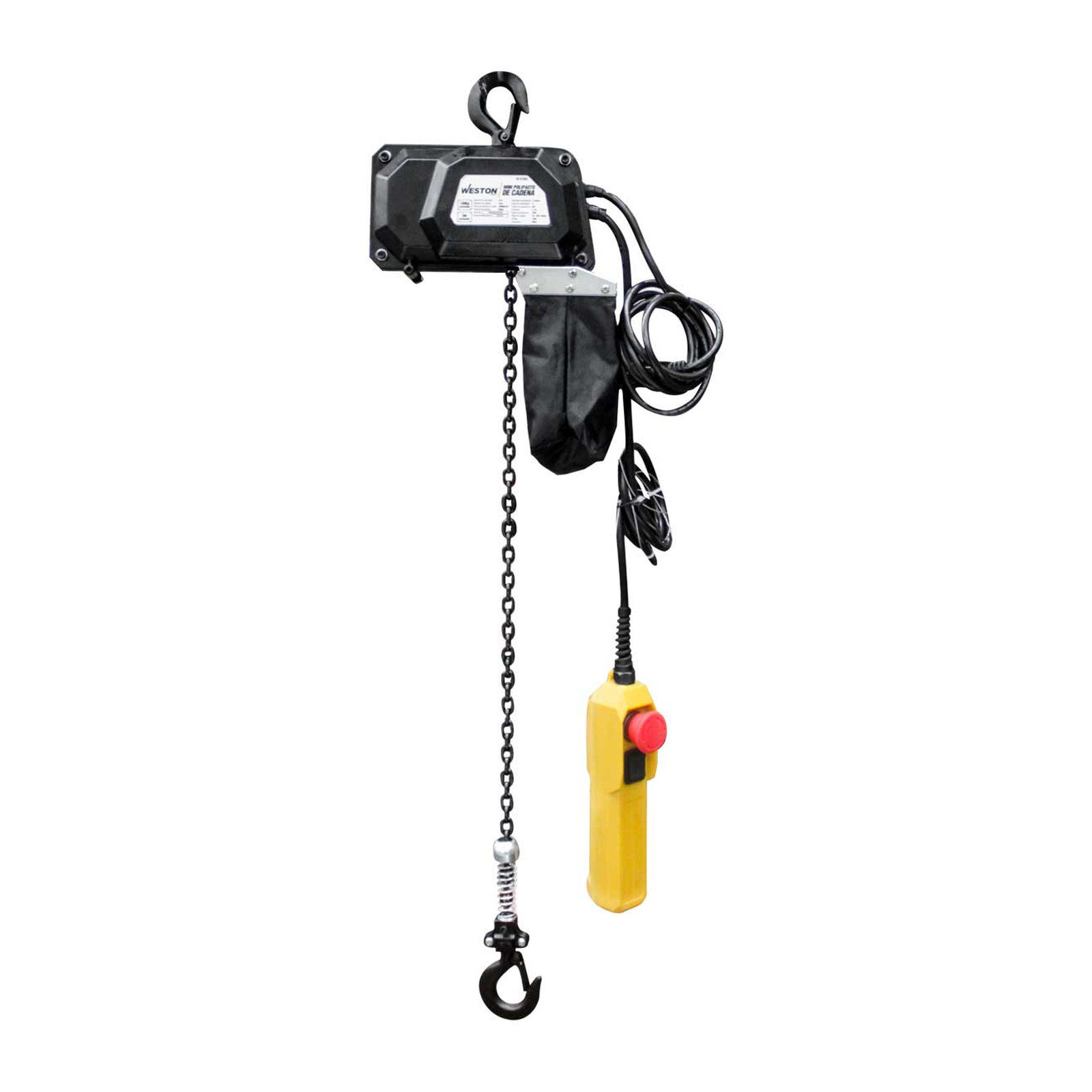 Mini Polipasto de Cadena Eléctrico 150 kg 3 m 120V/60Hz WESTON