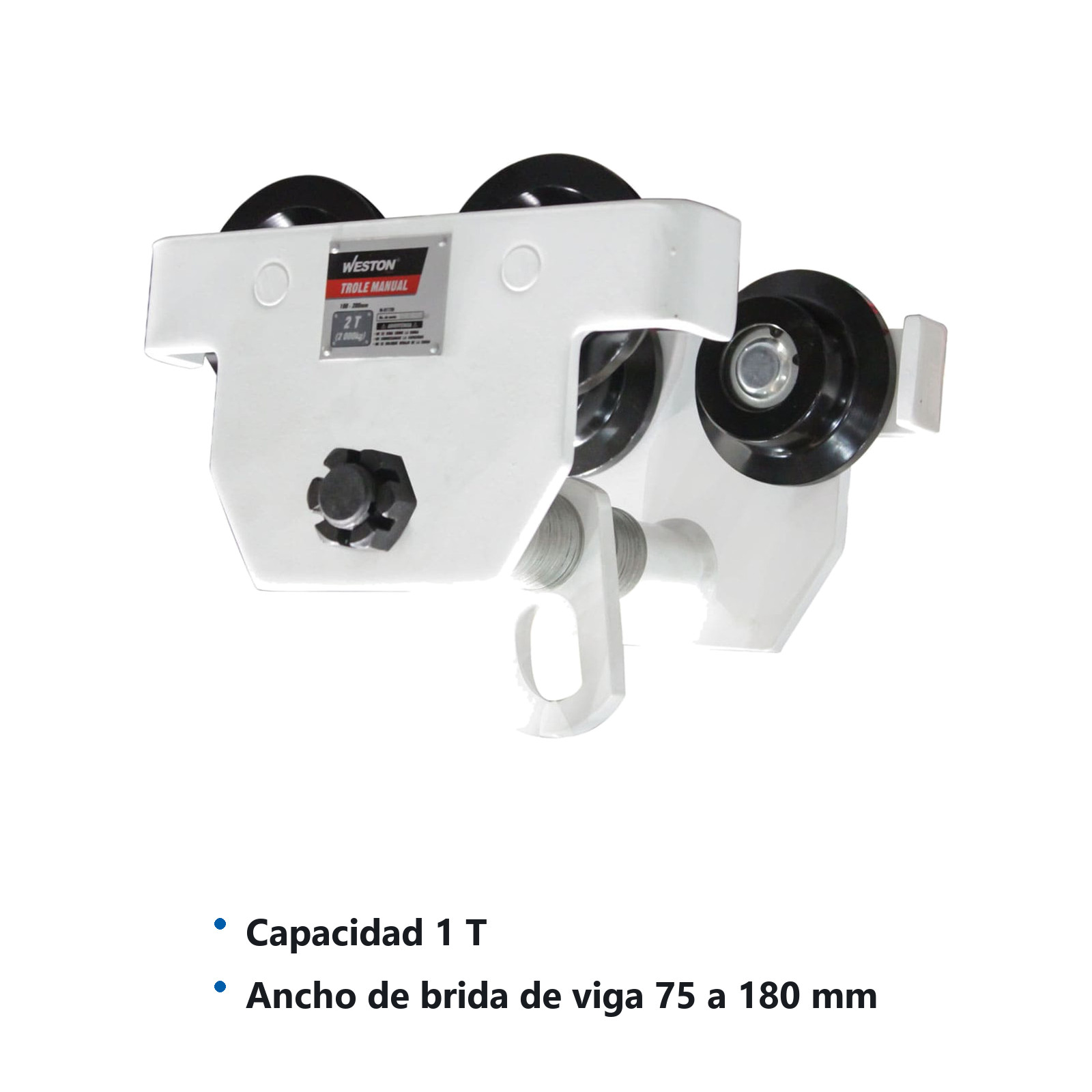 TROLLEY TIPO B 1TONELADA - Imagen 2