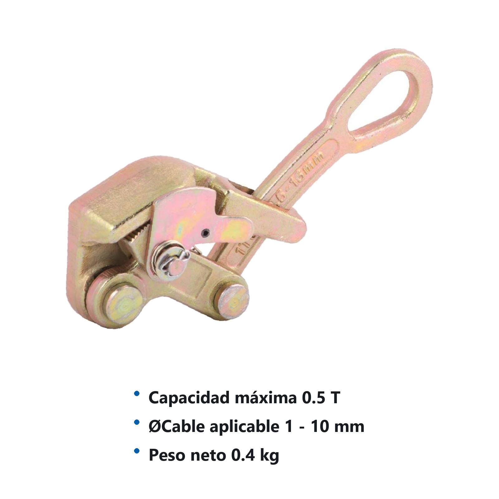 TENSOR PARA TRACCION DE CABLE 0.5TON - Imagen 2