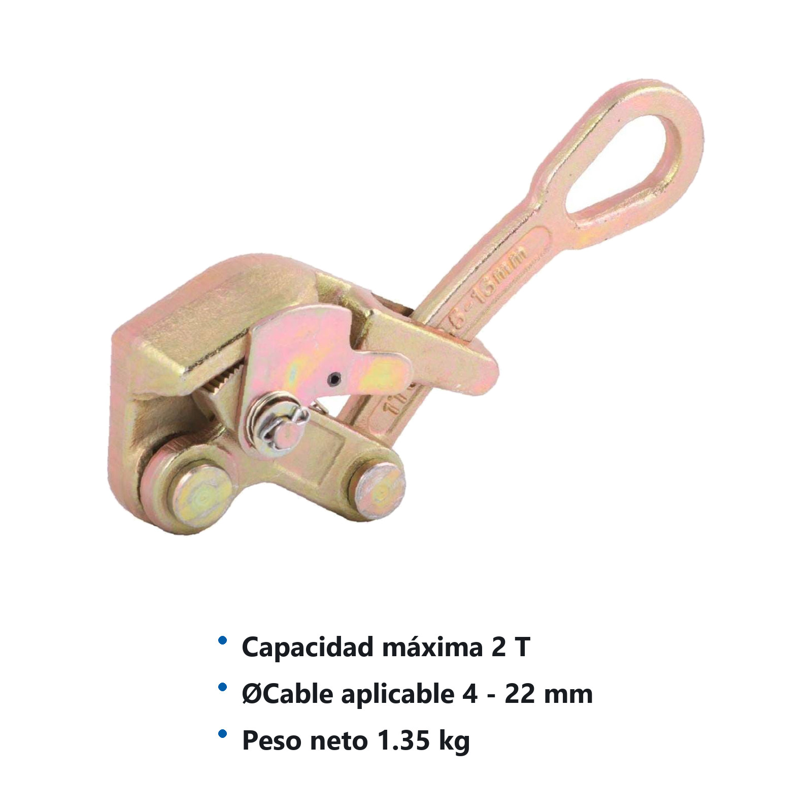TENSOR PARA TRACCION DE CABLE 2TON - Imagen 2