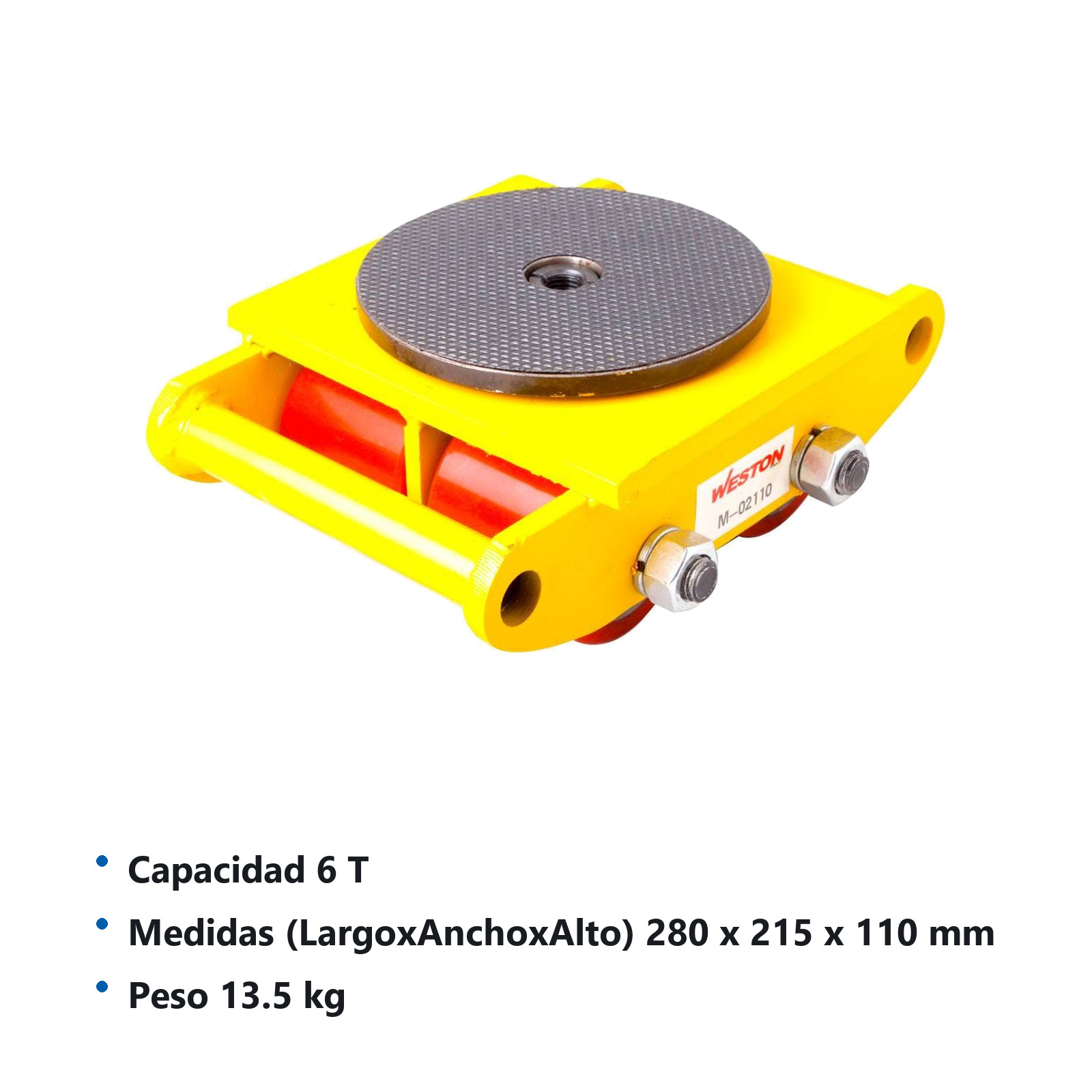 PATIN P/MOVER CARGA TIPO A 6TON (CON PLATO) - Imagen 3