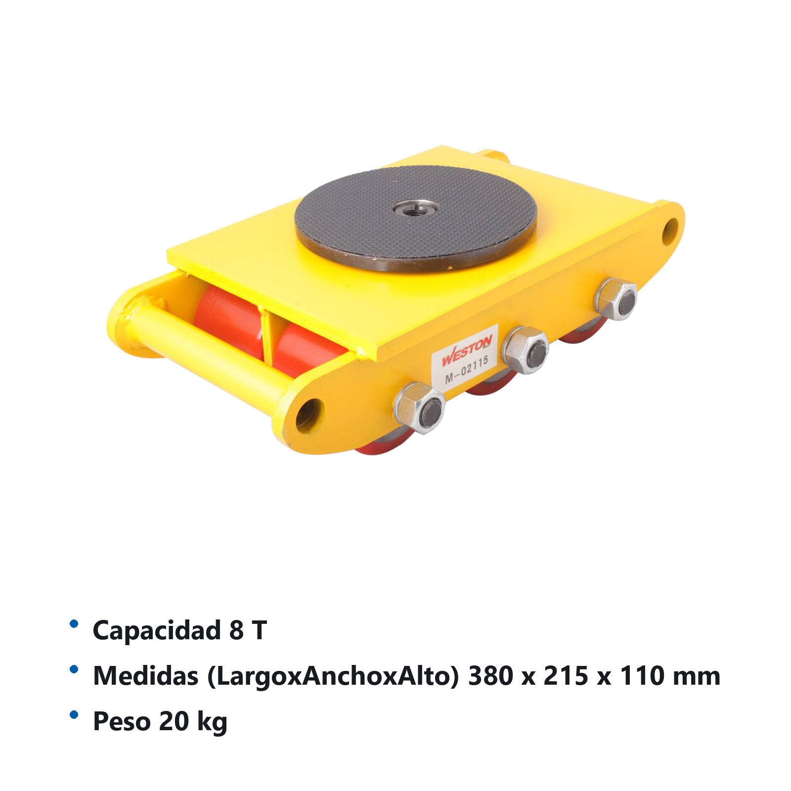 PATIN P/MOVER CARGA TIPO A 8TON (CON PLATO) - Imagen 4