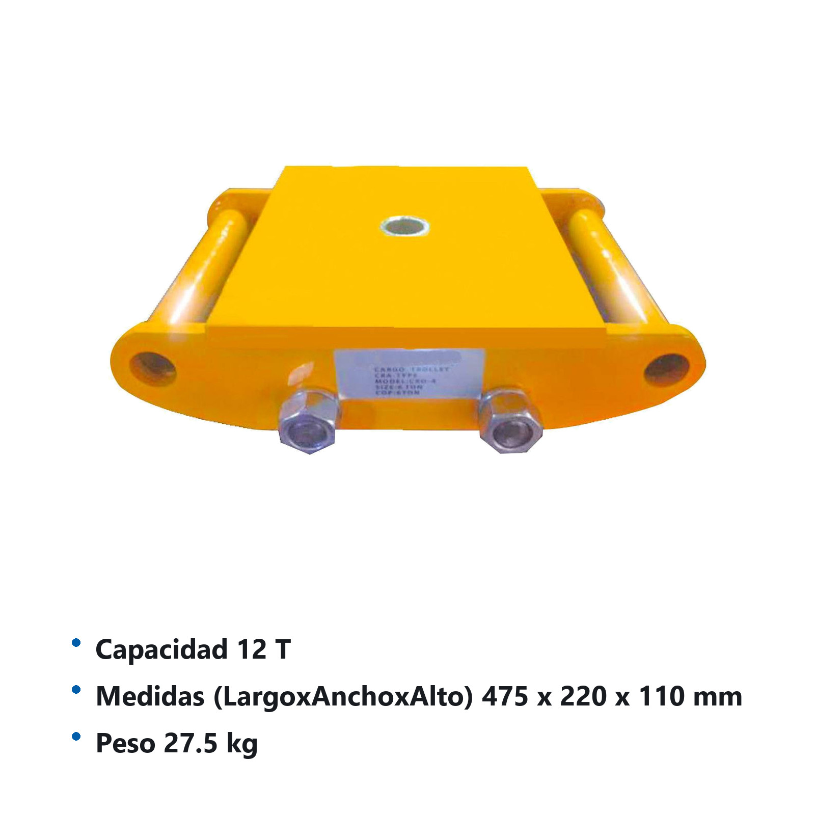 PATIN P/MOVER CARGA TIPO B 12TON - Imagen 2
