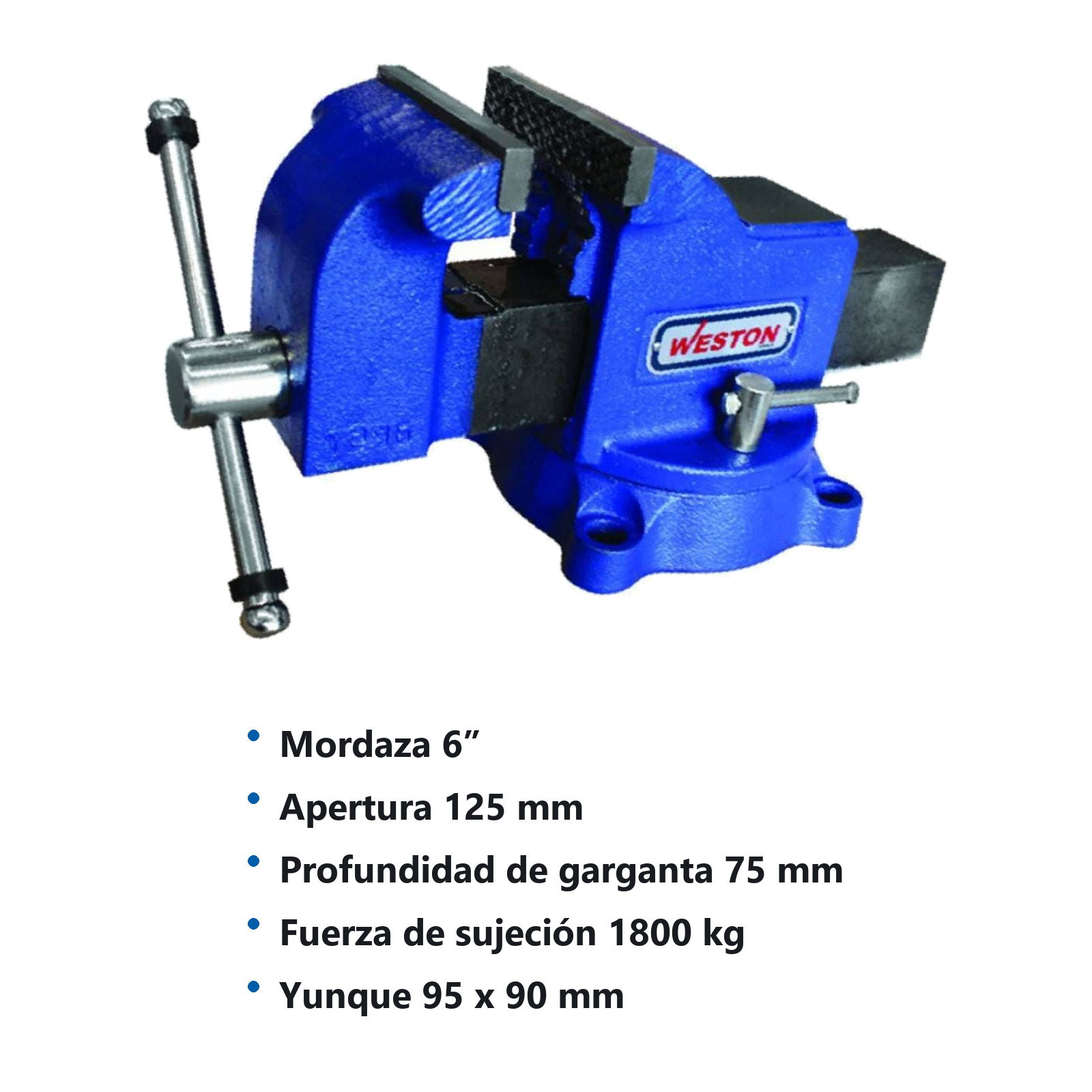 TORNILLO DE BANCO 6" - Imagen 2