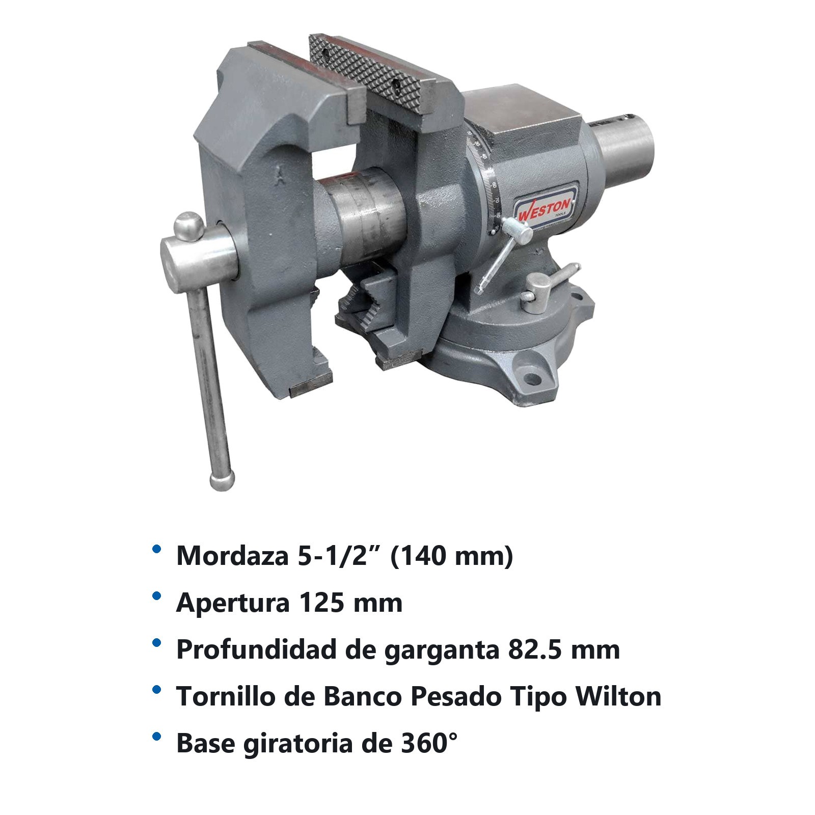 TORNILLO DE BANCO MULTIUSOS 5-1/2" - Imagen 4