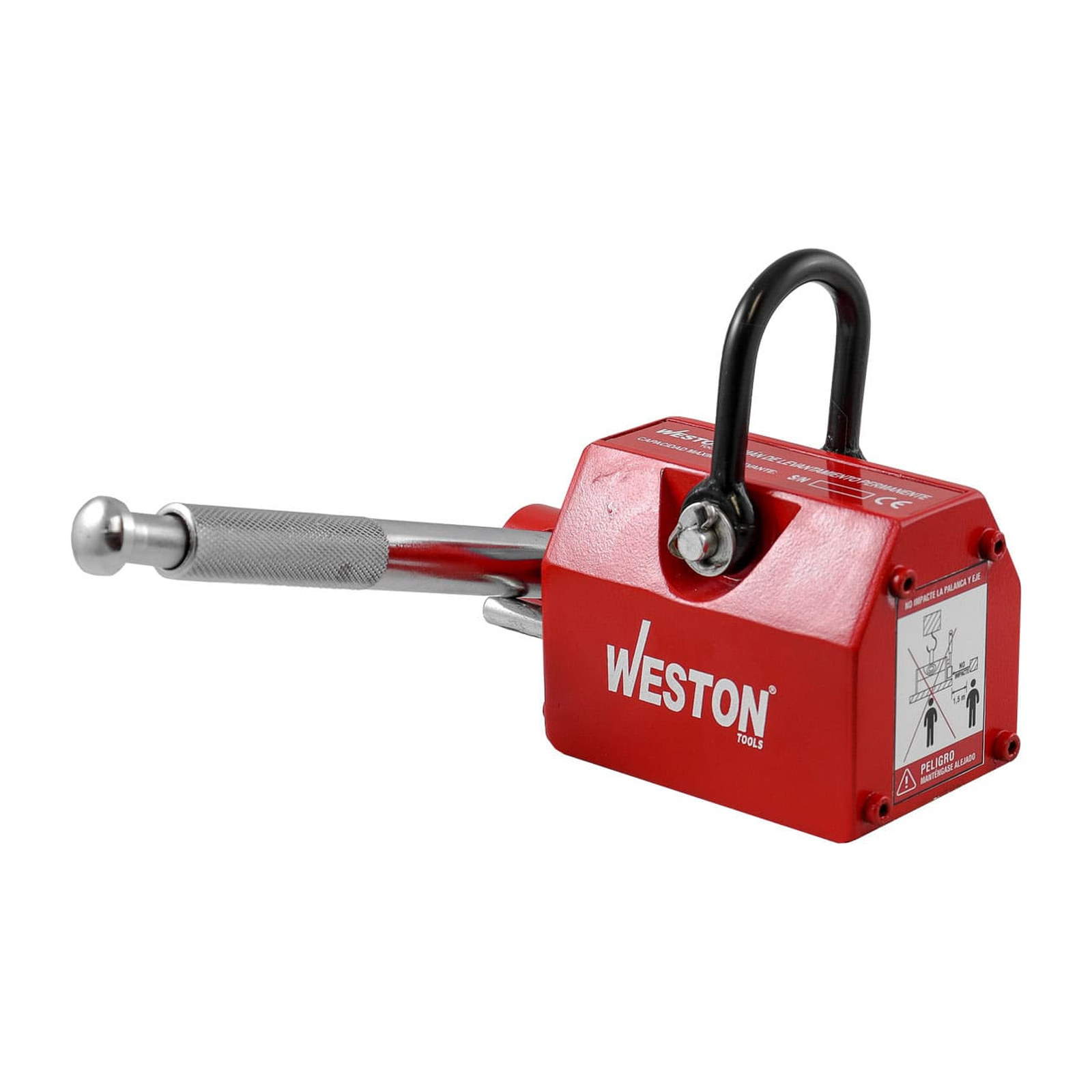 Imán de Levantamiento Permanente 100 kg Largo 3-11/16" (94 mm) WESTON