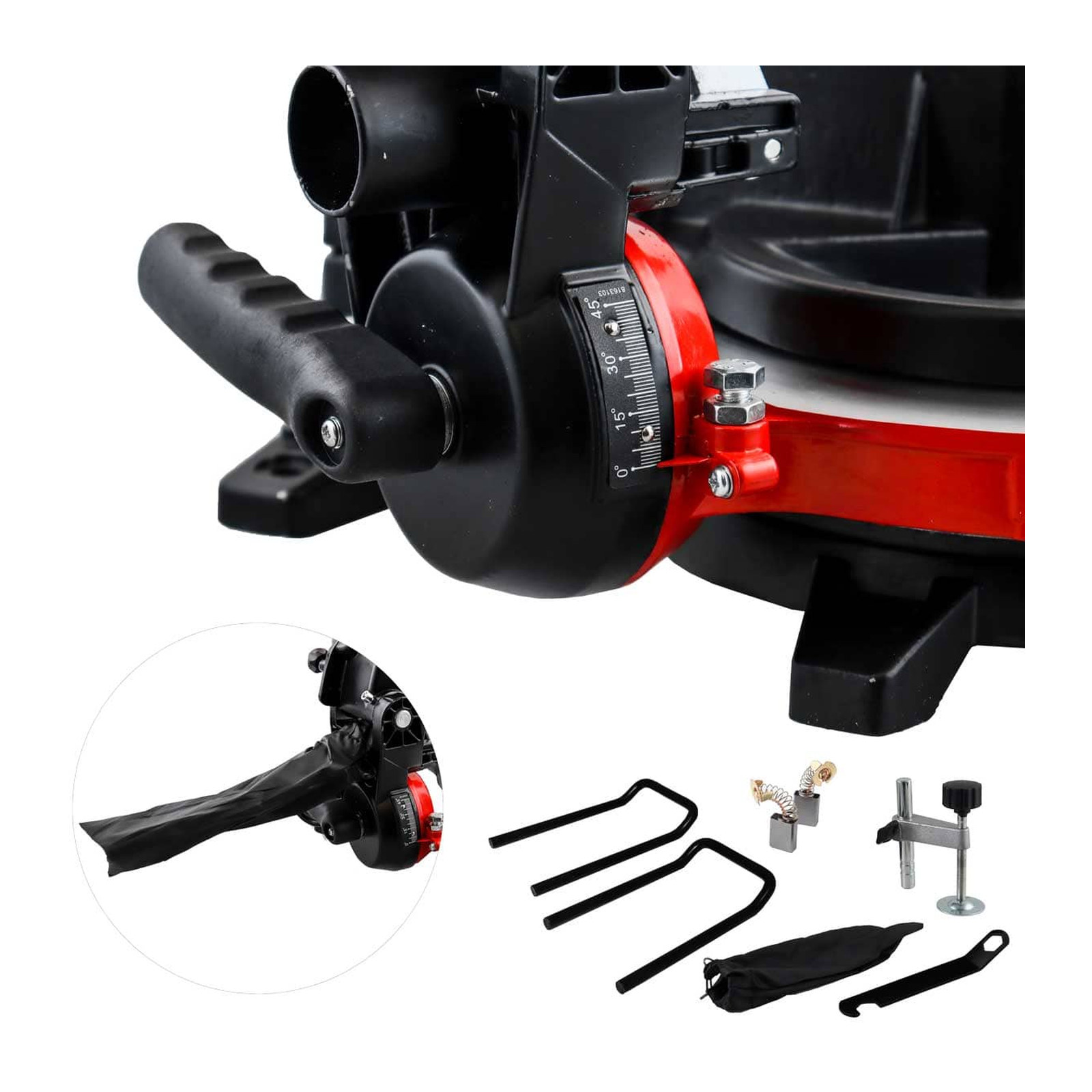 SIERRA DE INGLETE 10'' 1650W 110V 1F - Imagen 3