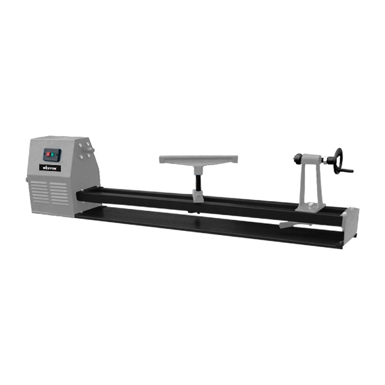 Torno para Madera Weston 350x1000mm 4 Velocidades 550W 110V