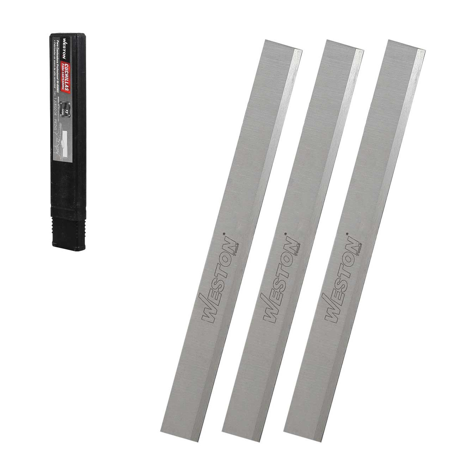 Juego de 3 Cuchillas para Canteadora Weston M-03060