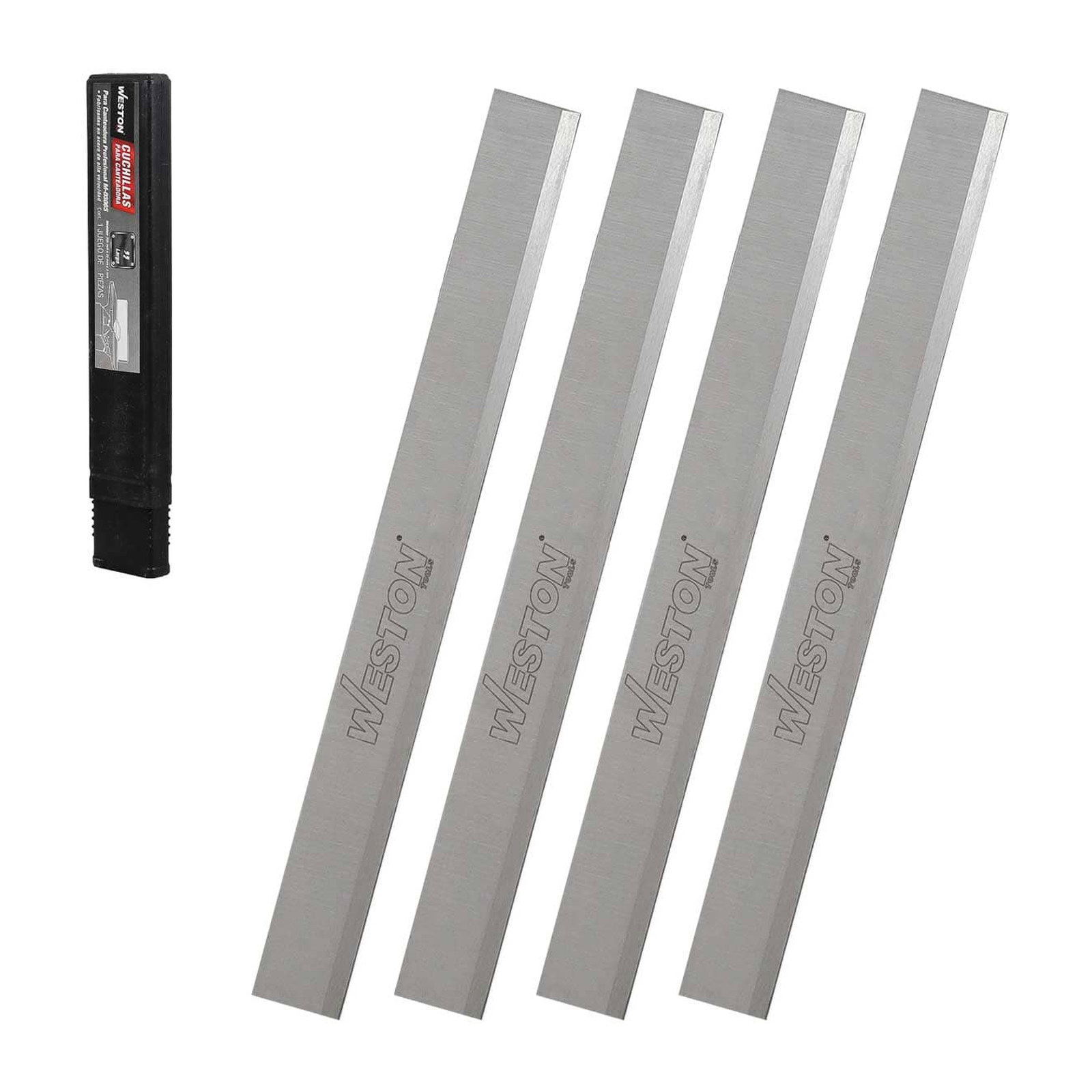 Weston Juego de 4 Cuchillas para Canteadora M-03065