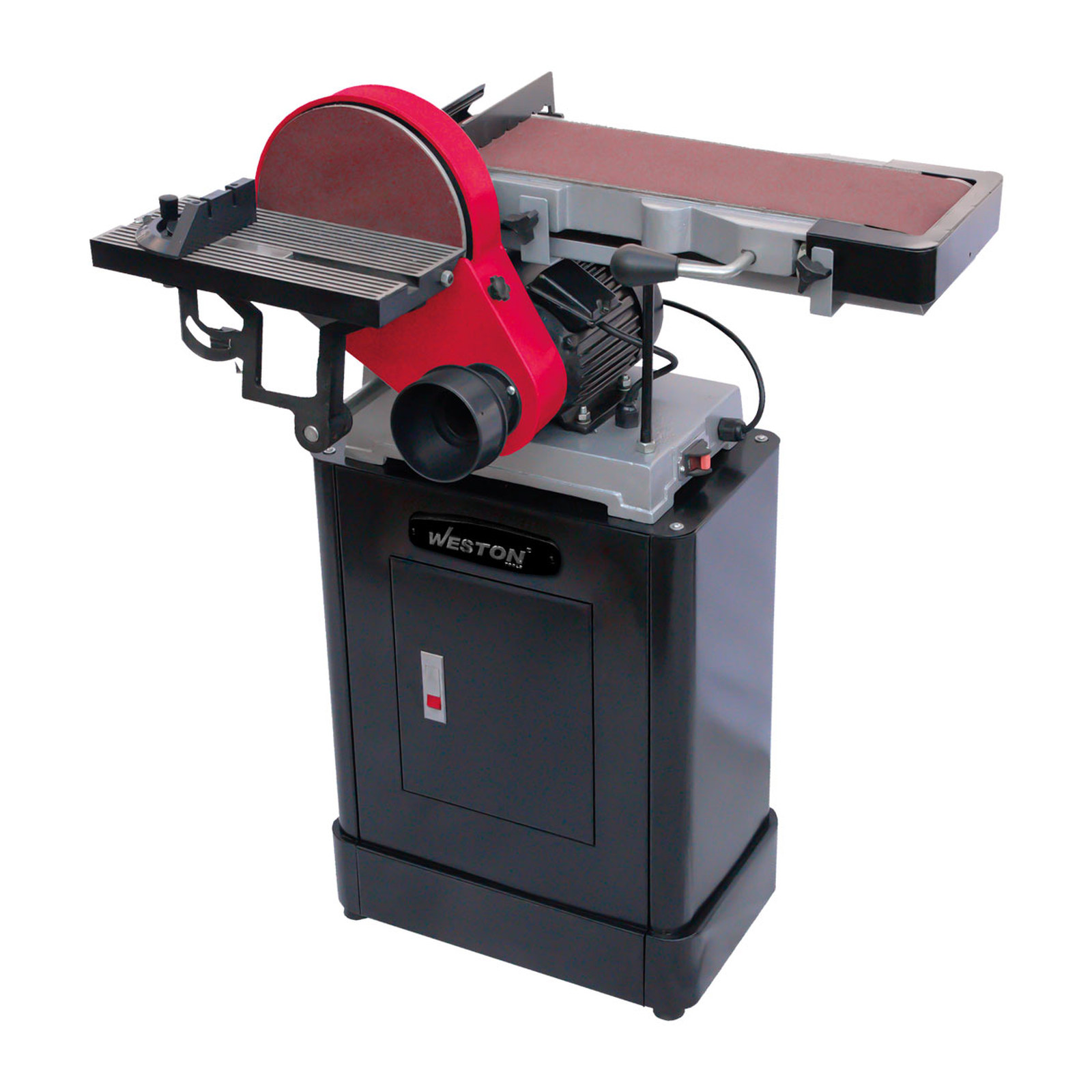 Lijadora de Banda 6" x 48" y Disco 9" 3/4 HP 220V Weston