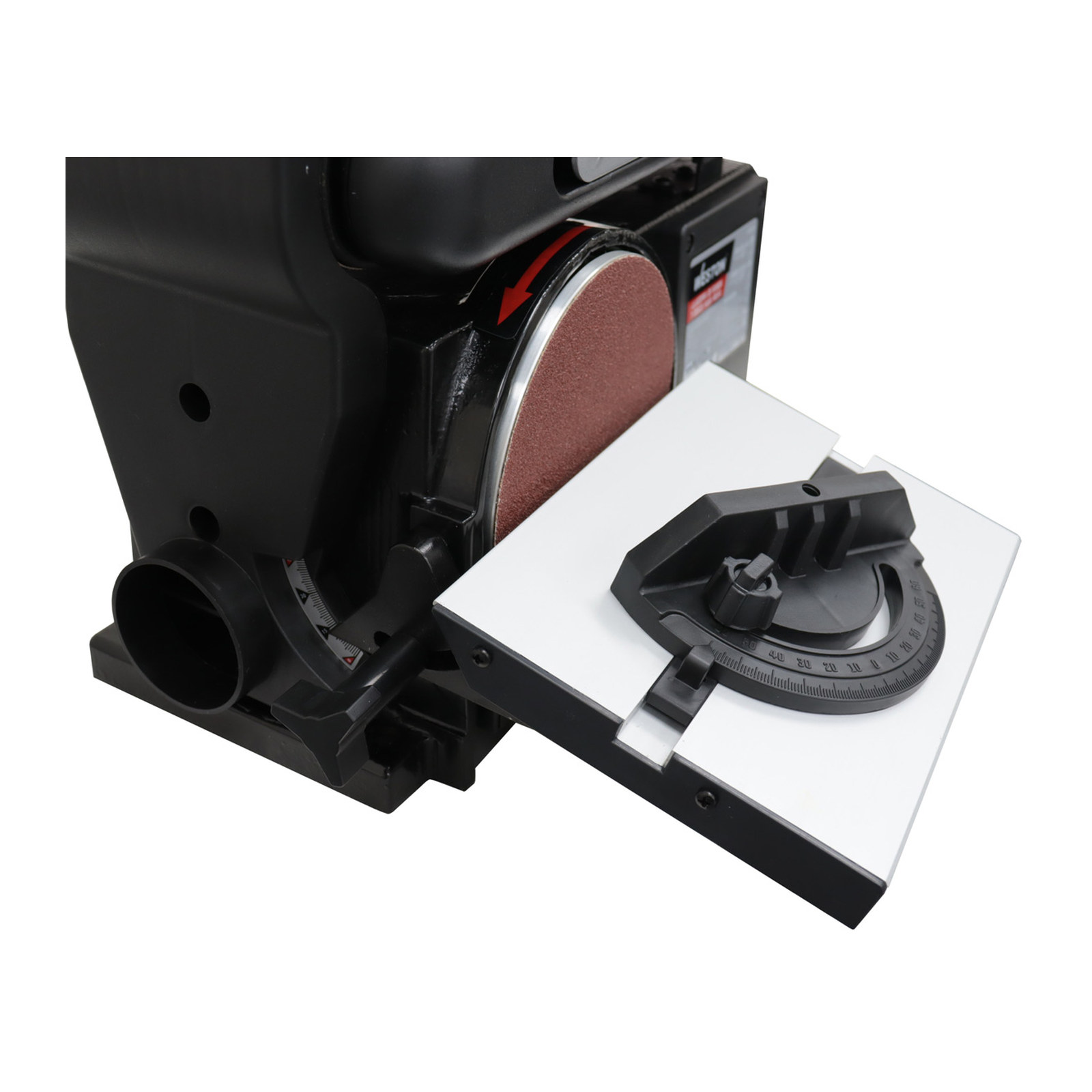 LIJADORA DE MESA BANDA 4" x 36" Y DISCO 6'' 1/2HP (370W) 110V - Imagen 2
