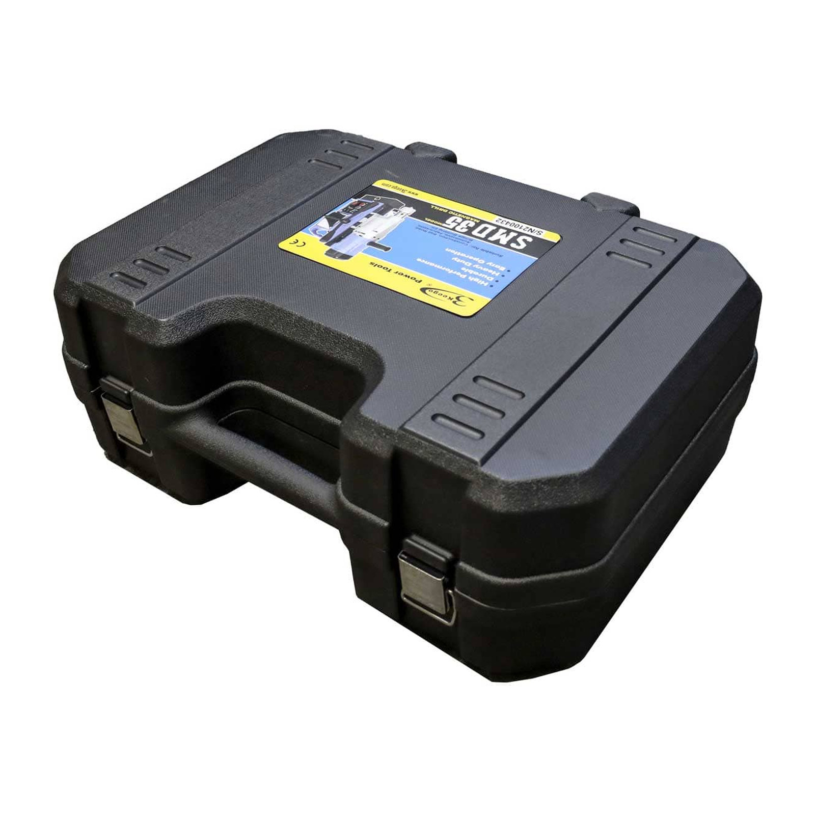 TALADRO MAGNETICO Ø3" X 4" 1600W 4VEL. BROQUERO 1/2" ZANCO WELDON 3/4" 110V - Imagen 2
