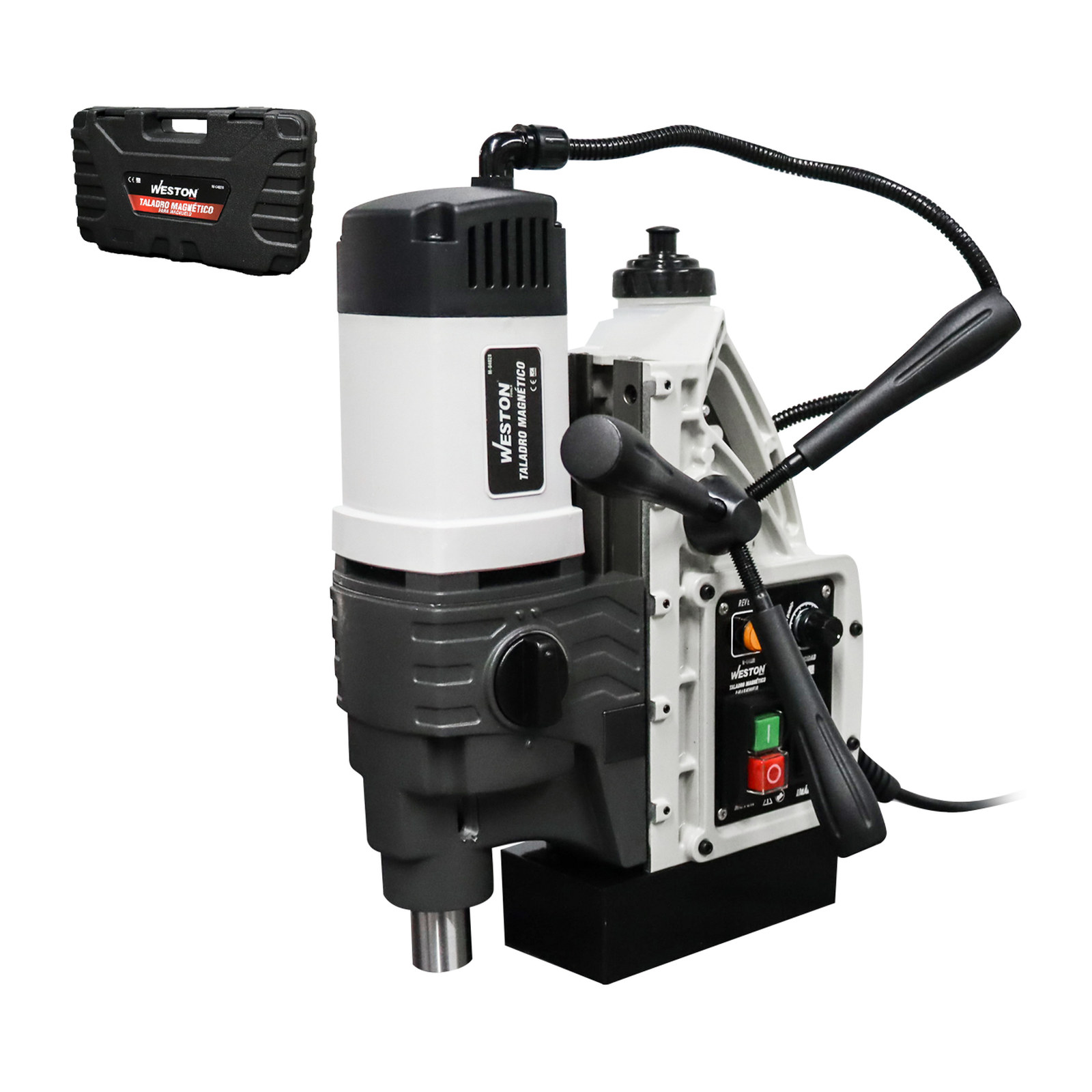 Taladro Magnético 50mm 1700W para Machuelo M20 110V Weston