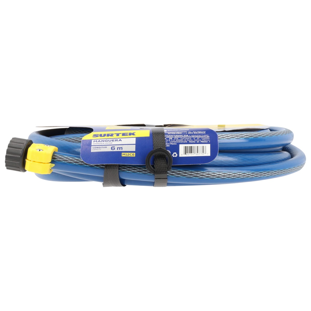 Manguera para jardín contractor con conector plástico 1/2", 6 m Surtek - Imagen 2