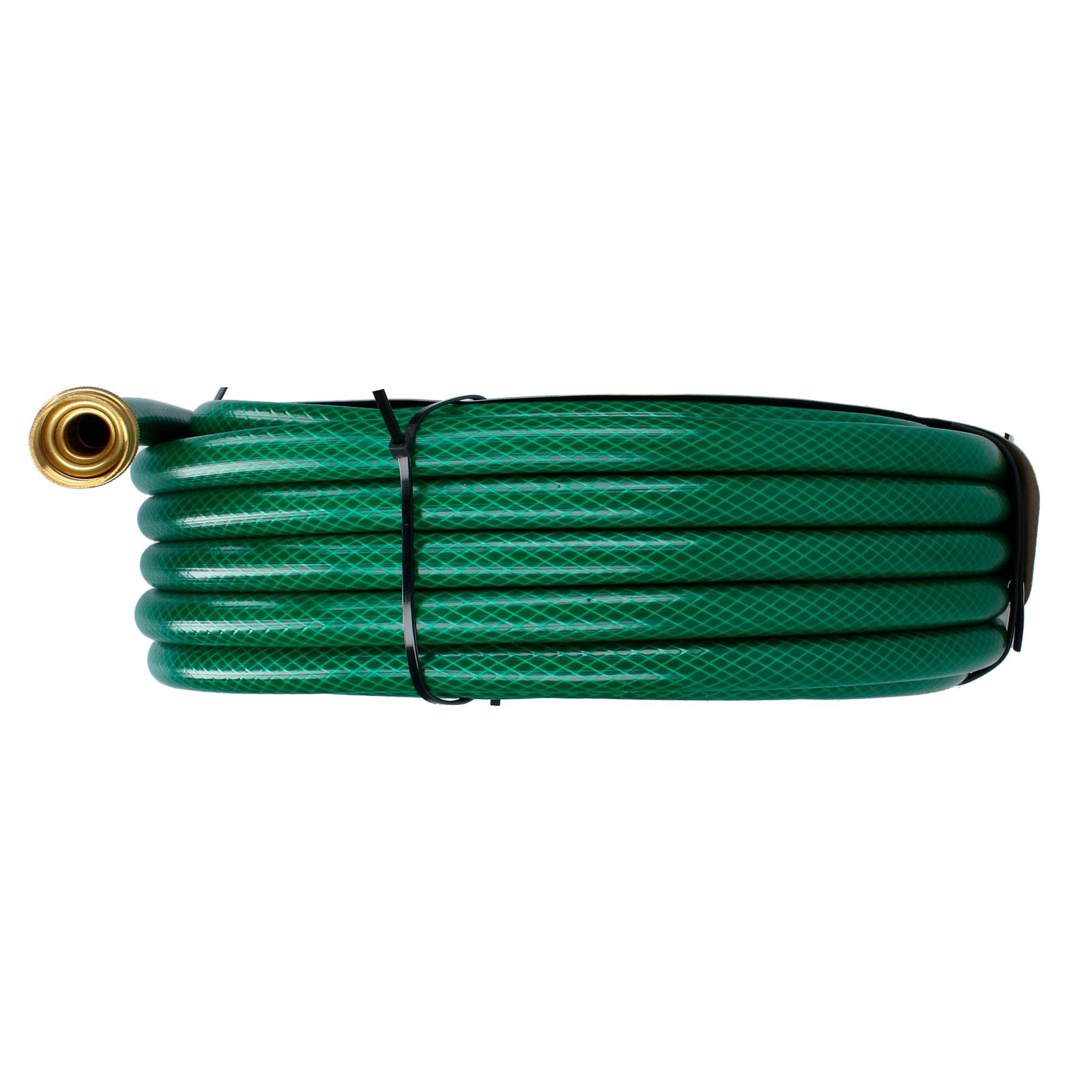 Manguera para jardín tramada verde con conector metálico 1/2", 20 m Surtek - Imagen 3