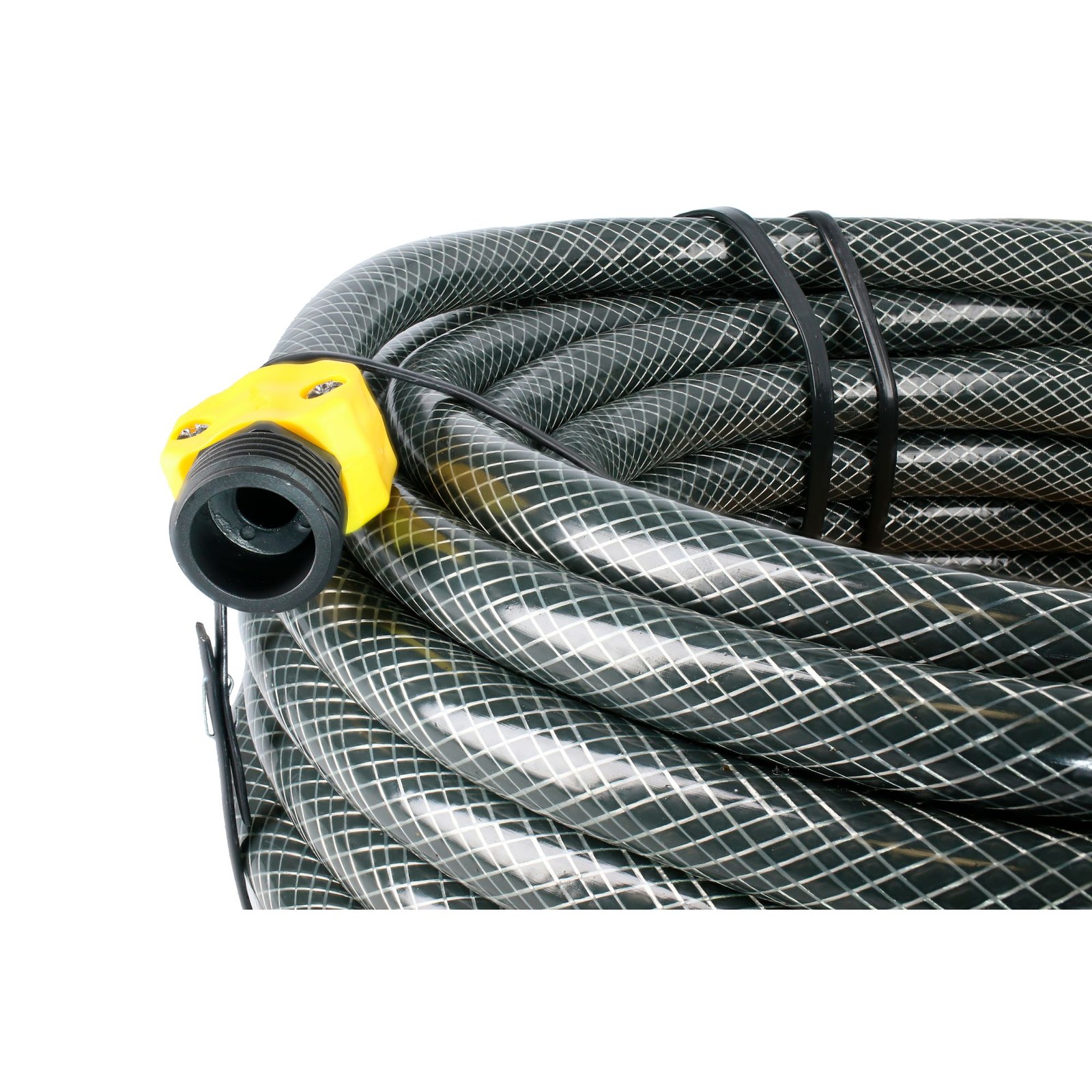 Manguera para jardín tramada gris con conector plásticos 1/2", 20 m Surtek - Imagen 2