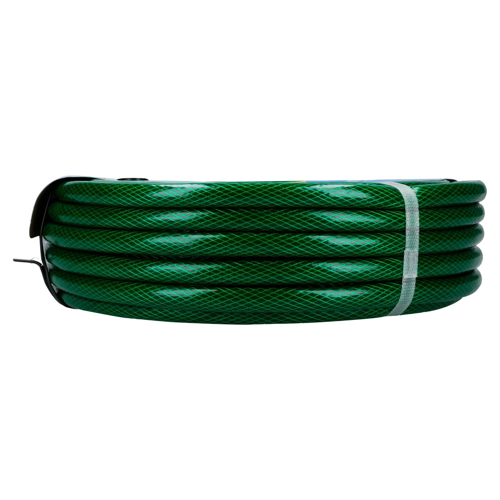Manguera para jardín tramada verde con conector metálico 1/2", 25 m Surtek - Imagen 4