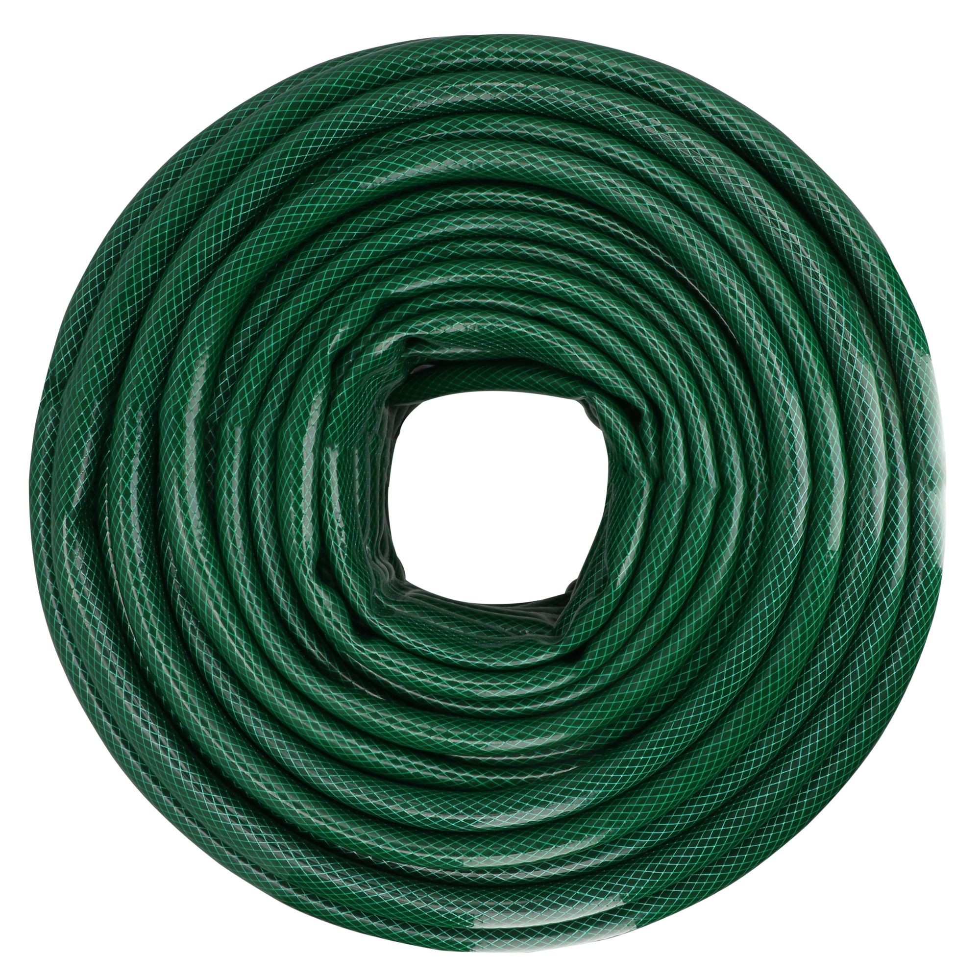 Manguera para jardín tramada verde en rollo 3/4", 100 m Surtek - Imagen 4